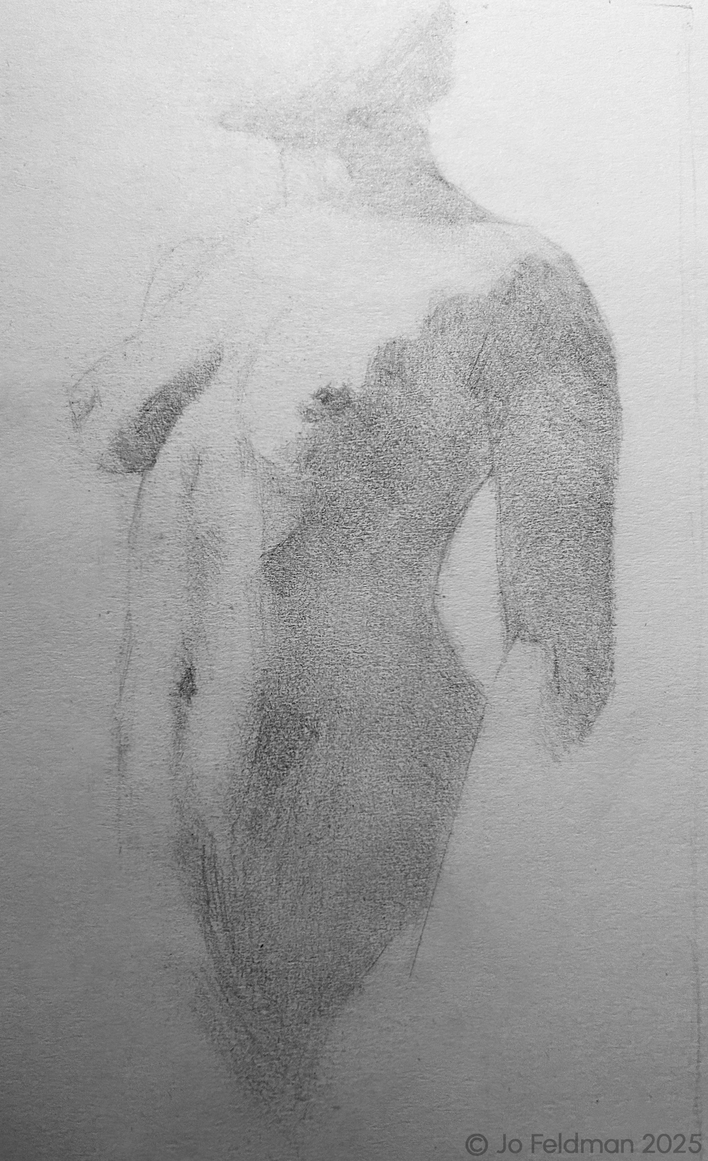 Study of Figure from Vanderpoel, The Human Figure. Graphite on Paper. 2024-2.png