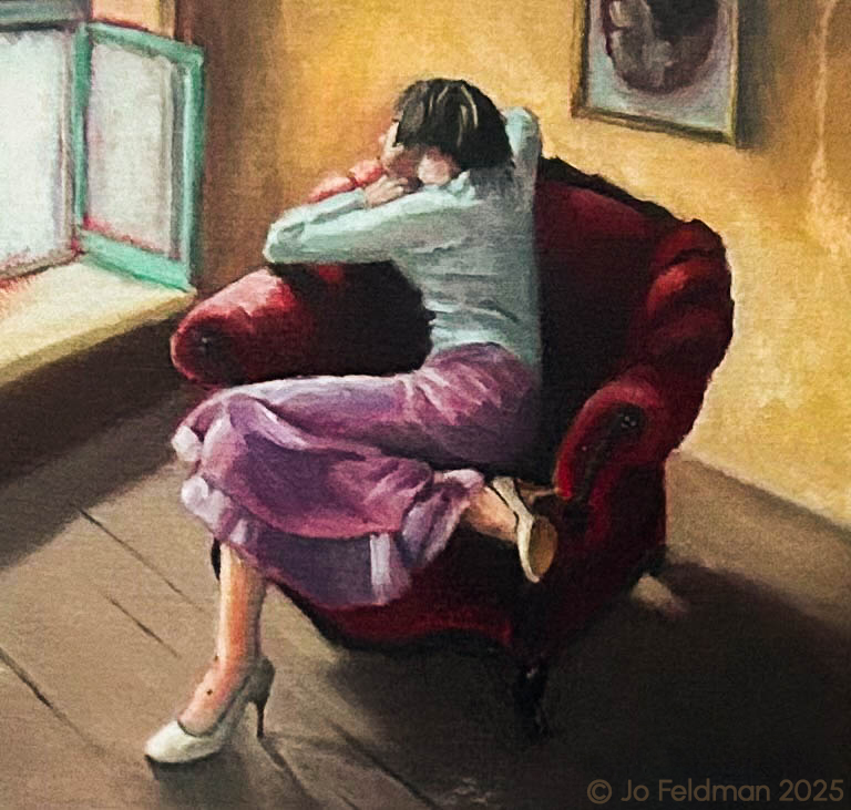 Reflection II. Oil on Canvas. Jo Feldman, 2005