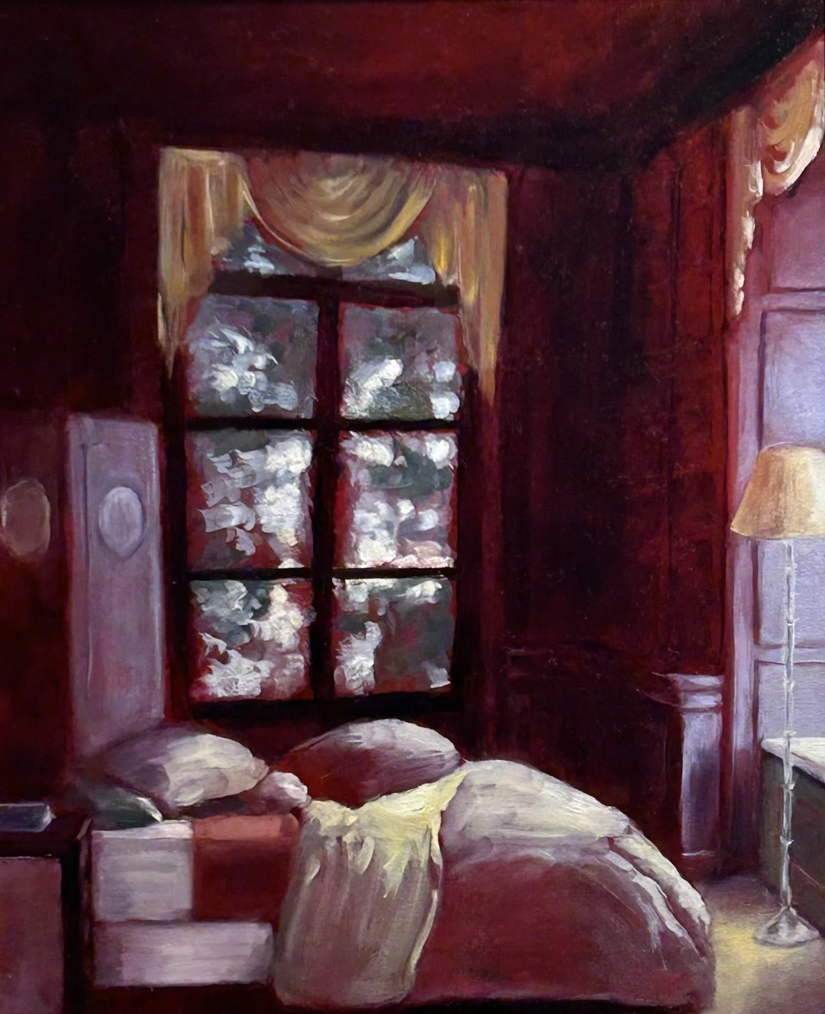 Interior II. Oil on Canvas. Jo Feldman, 2006