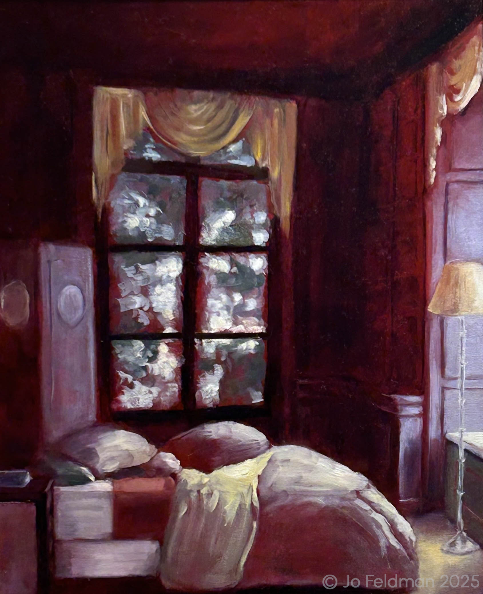 Interior II. Oil on Canvas. Jo Feldman, 2006