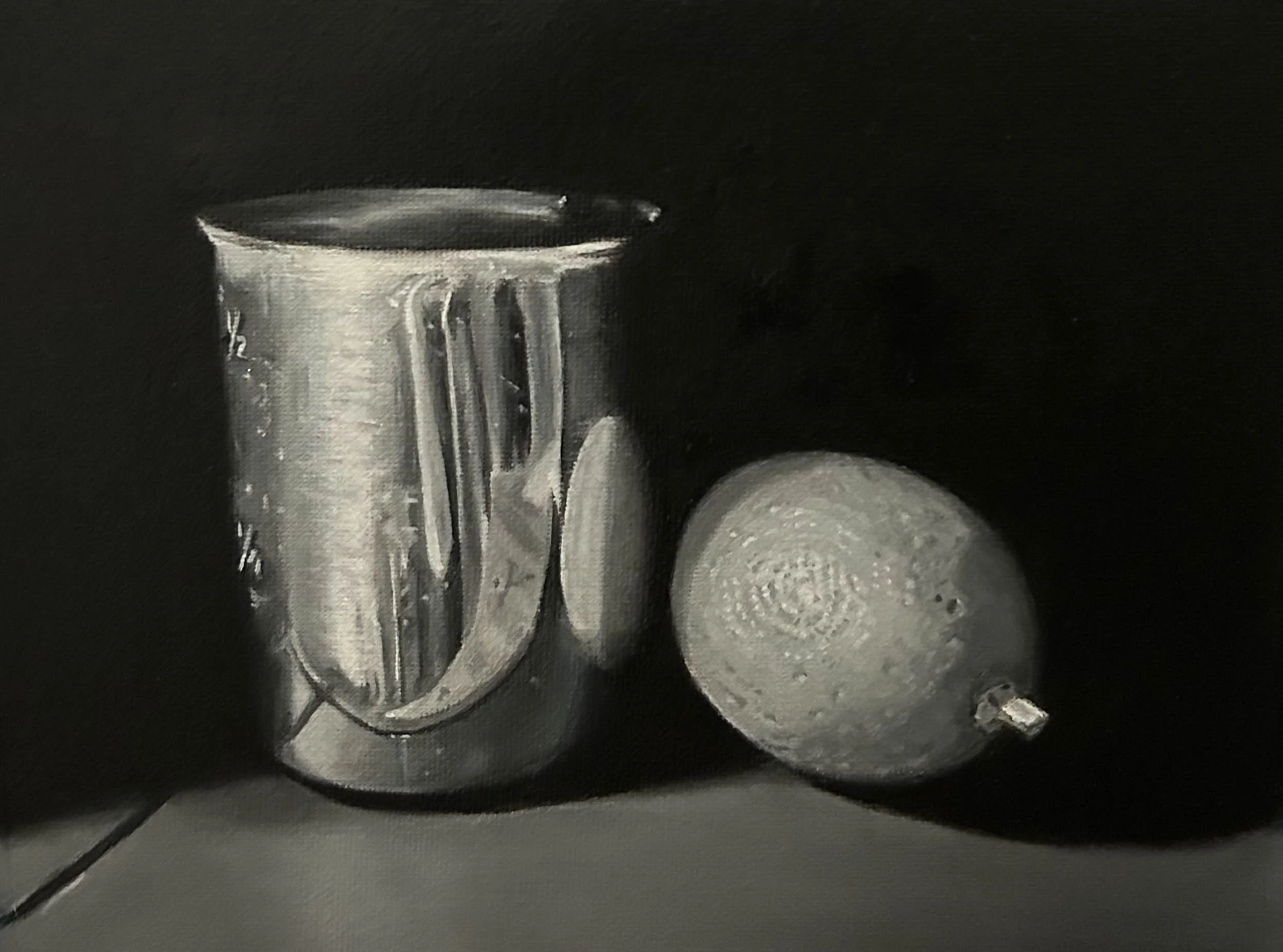 Study of Texture. Oil on Canvas. Jo Feldman, 2025