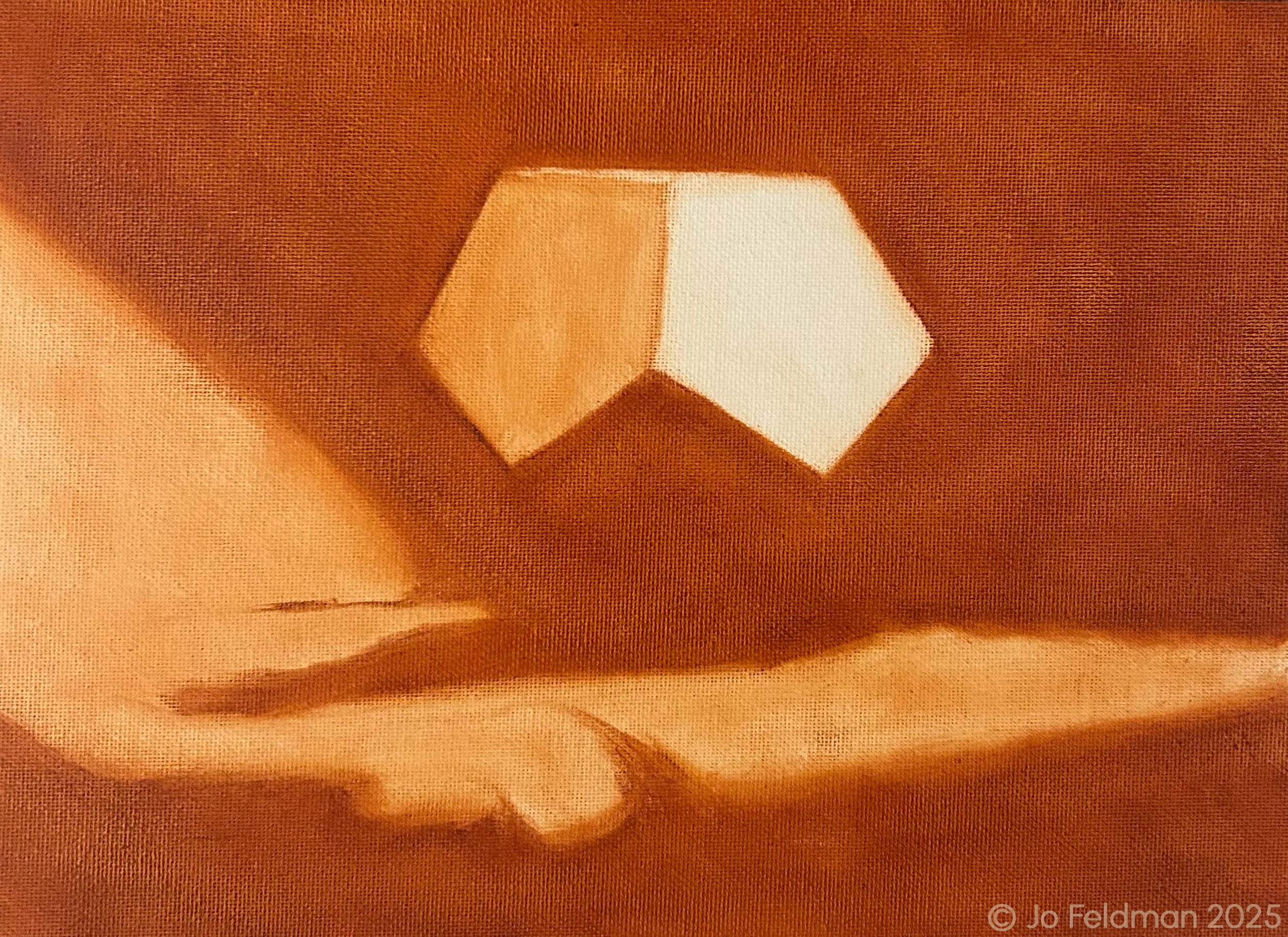 Wash Sketch of Still Life. Oil on Canvas. Jo Feldman, 2024