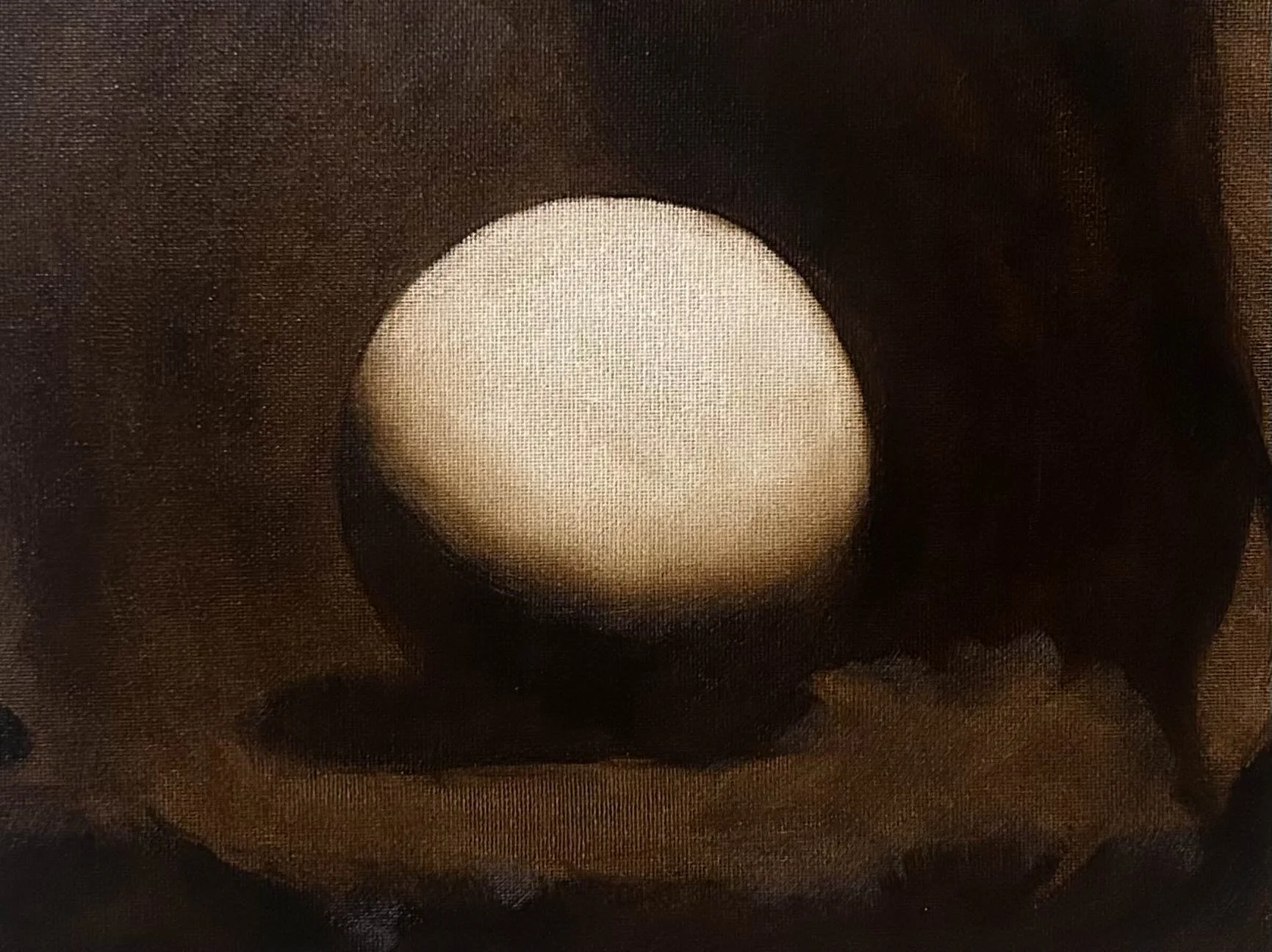 Wash Sketch of Still Life. Oil on Canvas. Jo Feldman, 2024