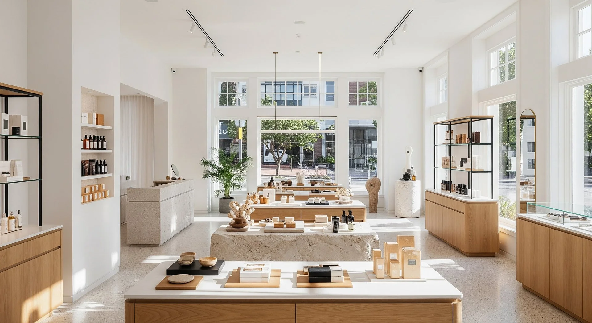 Optimised retail fitout supporting business operations and customer flow