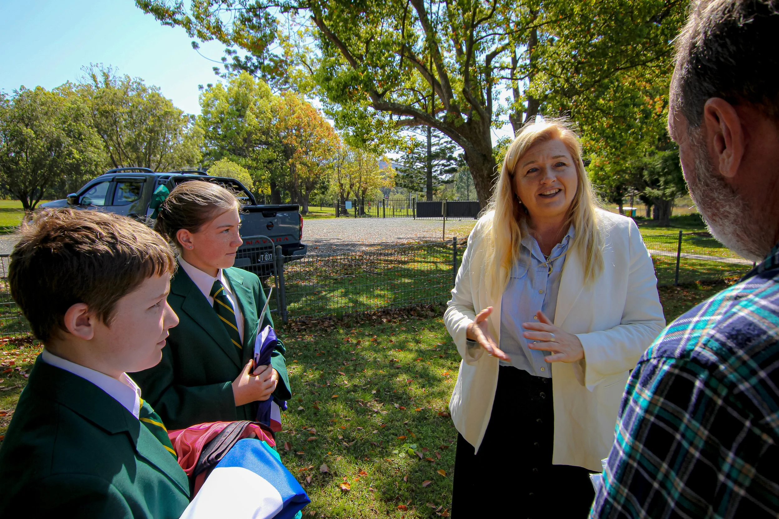 Penfold encourages young athletes in Lyne to apply for Local Sporting Champions grants