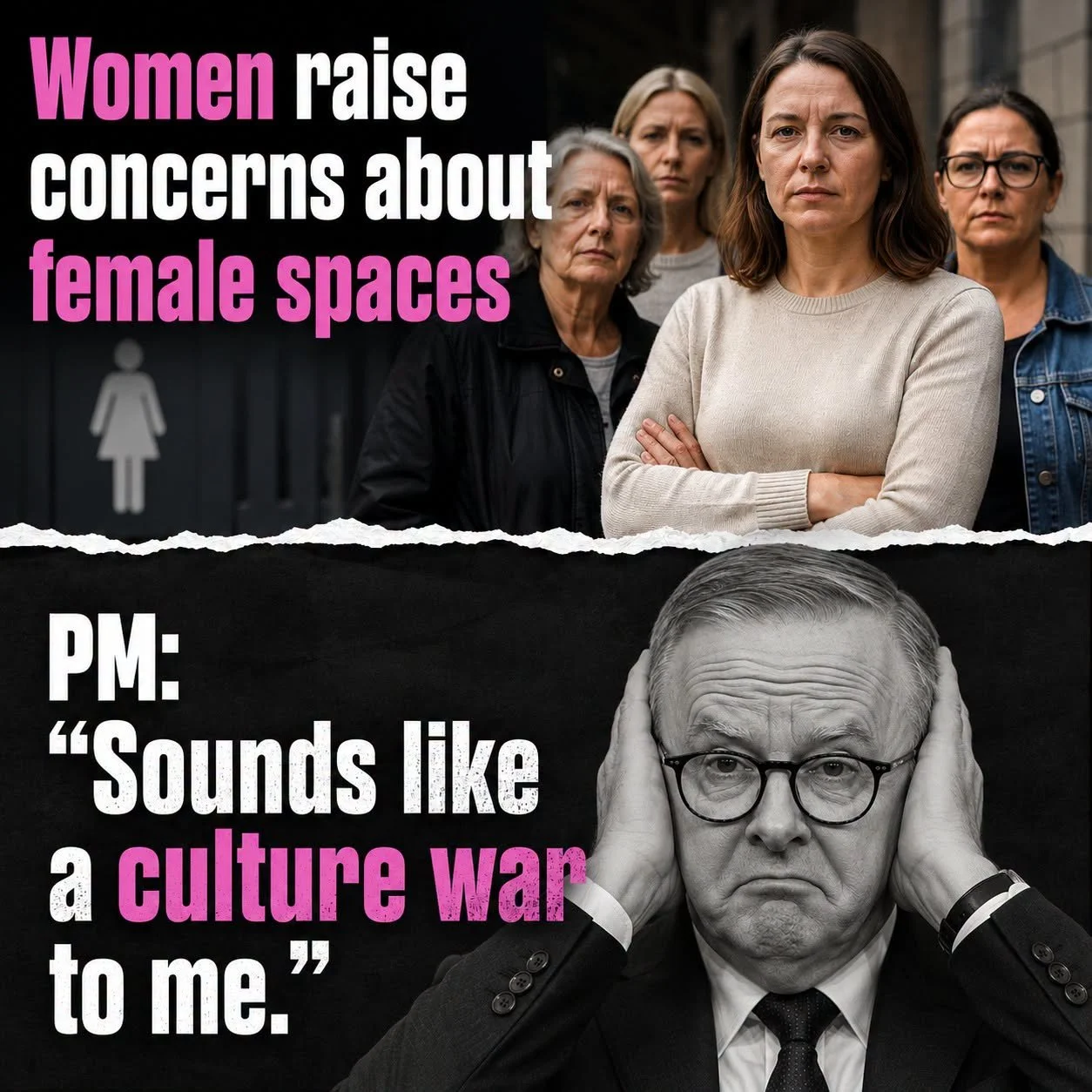 ALBANESE WRONG TO DISMISS WOMEN’S RIGHTS DEBATE AS “CULTURE WAR”