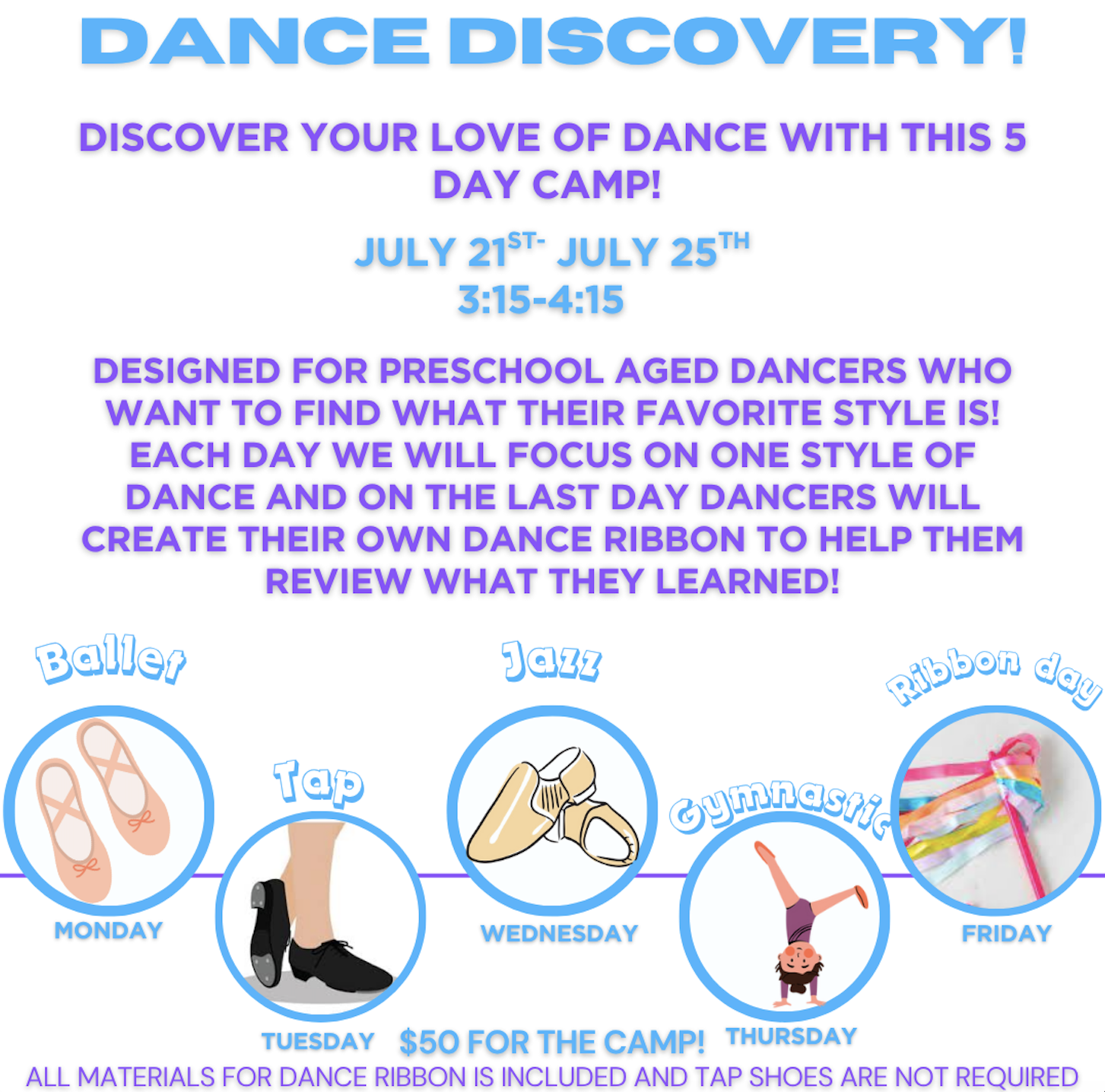 Discovery Dance Camp