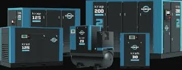 A collection of industrial ink toner cartridges in various sizes and colors, labeled with model numbers like KR 125, KR 200, and KR 30.