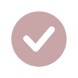 A checkmark inside a circle indicating approval or completion.