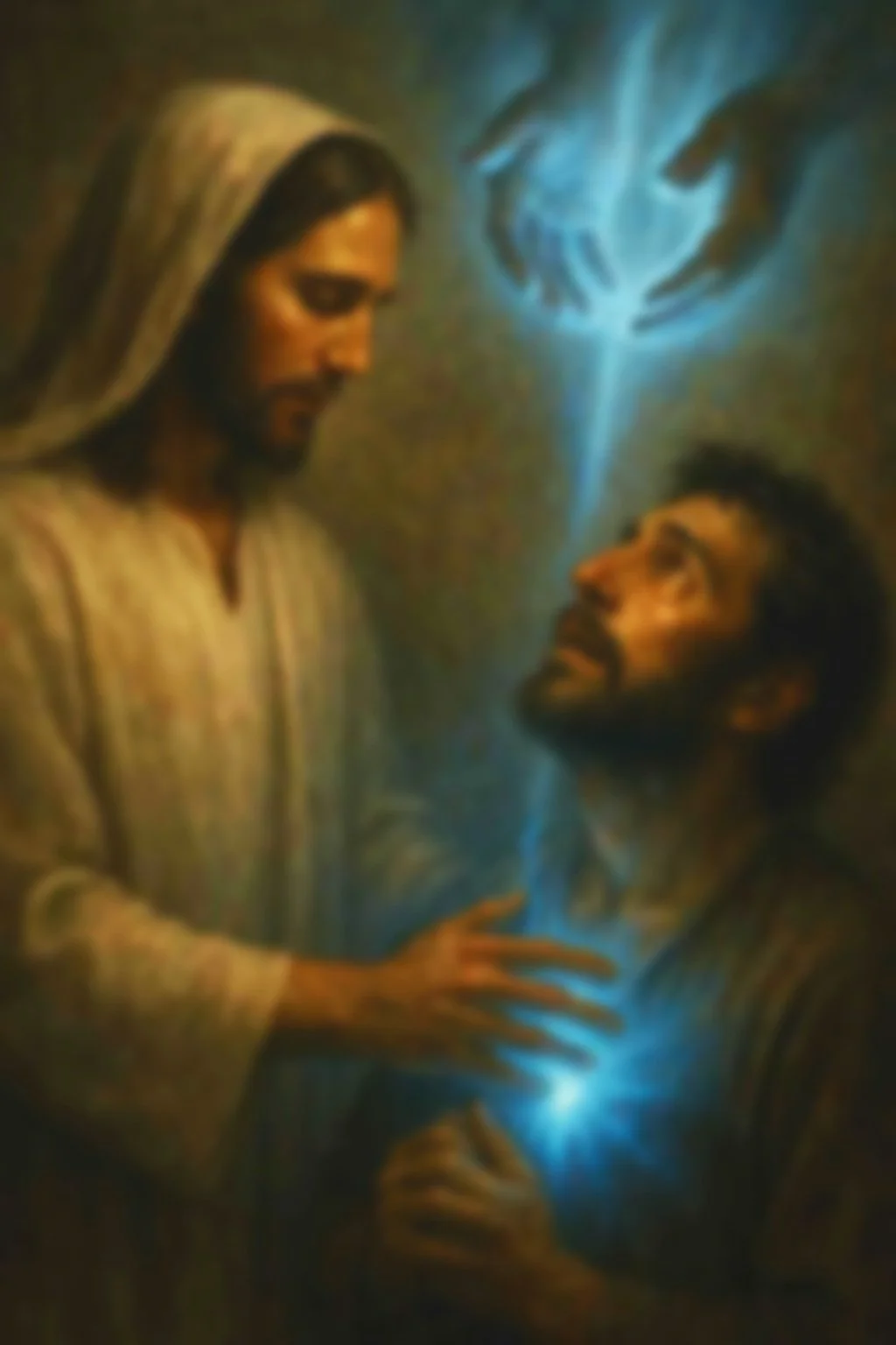 new age spirituality - Jesus Gives The Holy Spirit
