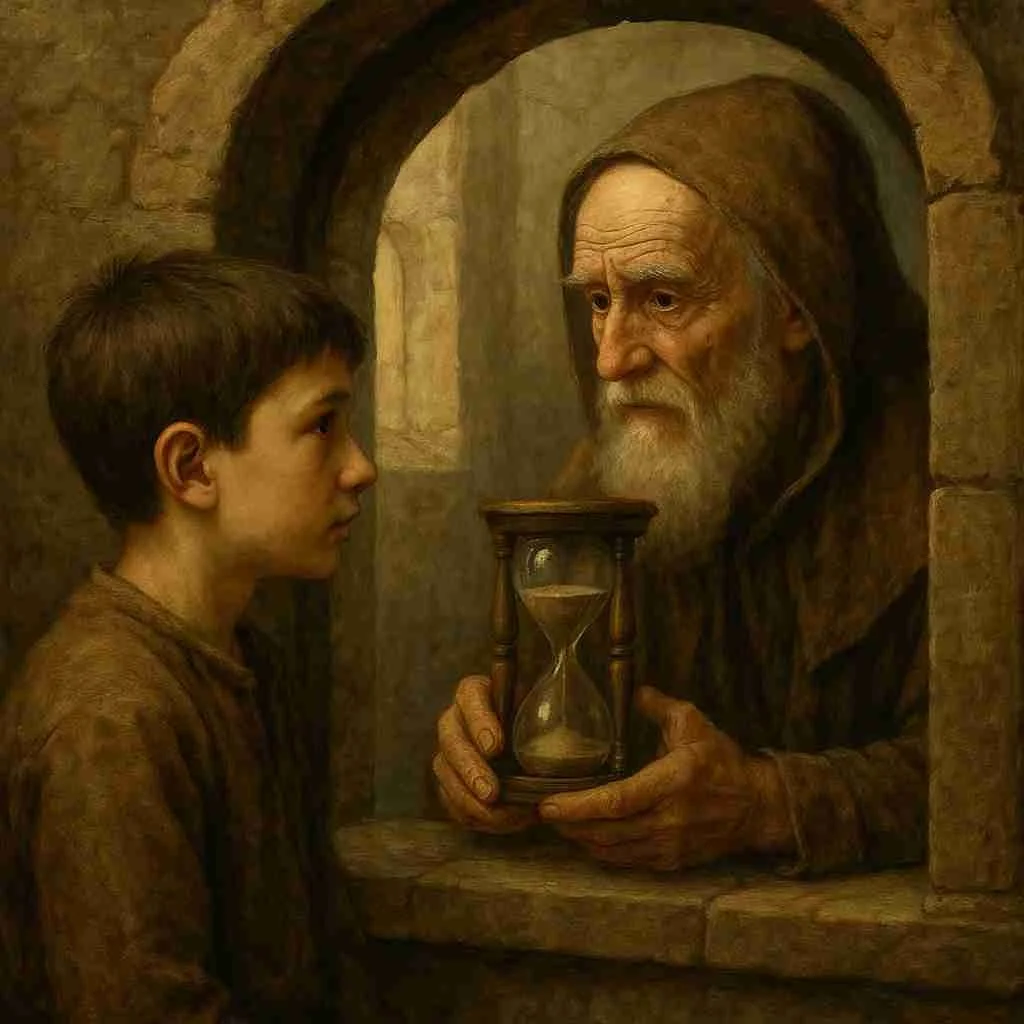 Light vs Darkness artwork titled The Inevitable Road All Must Follow showing the final journey of the soul toward spiritual awakening