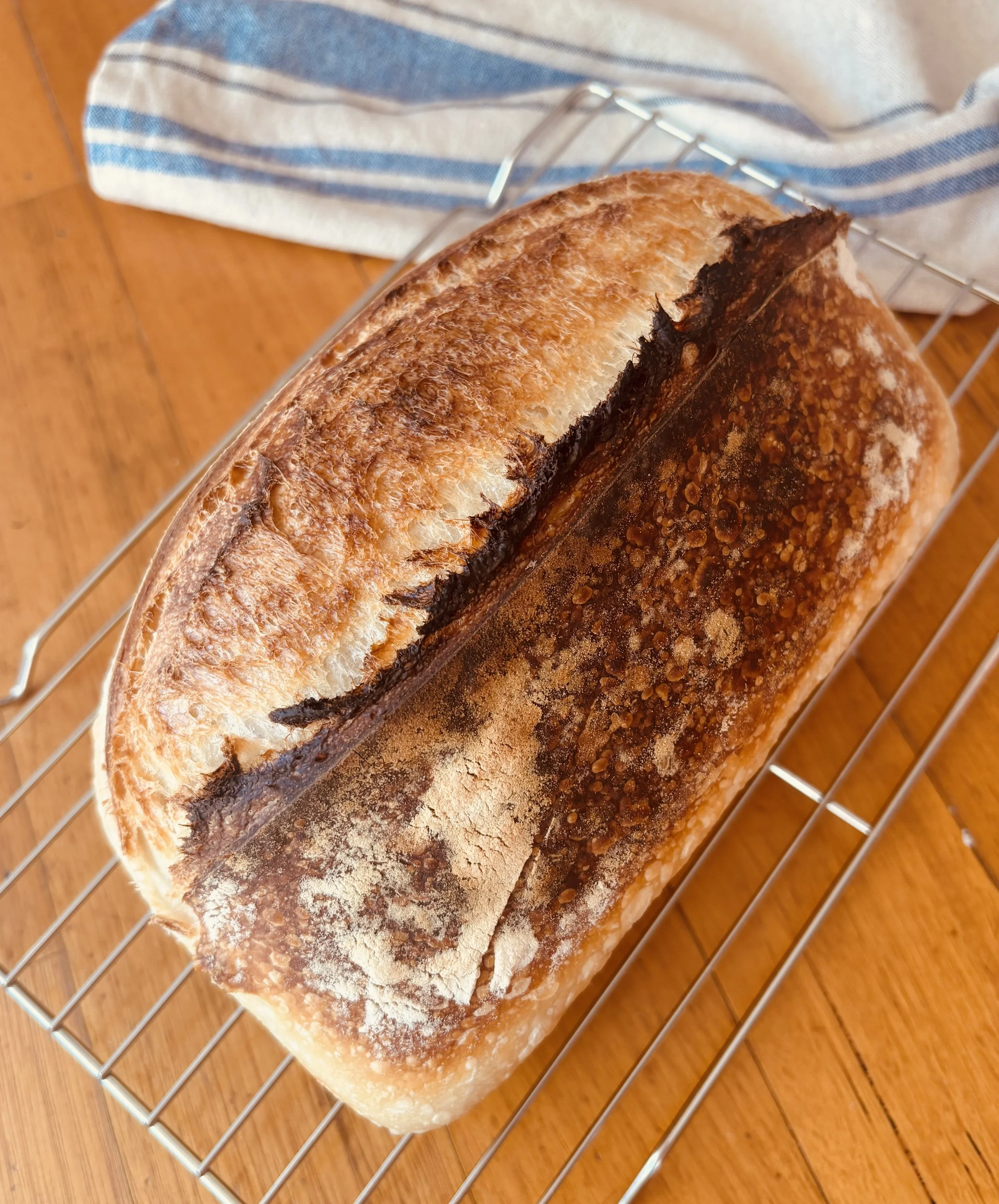 White Sourdough Tin Loaf