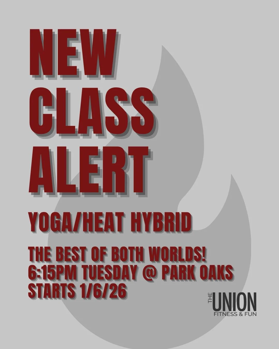 Join us for a High Energy Active Training and the postures from the Bikram Yoga series.  Get strong, sweaty and feel better than ever in this FUN new class!  Sign up on Momence.