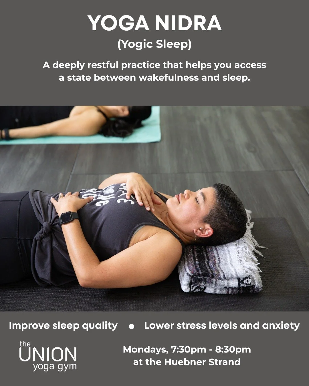 Did you know : Incorporating Yoga Nidra into a regular routine is a simple, accessible way to cultivate deep rest, build resilience and  significantly lower stress hormone levels (like cortisol), easing anxiety and promoting calmness.  Come check it 