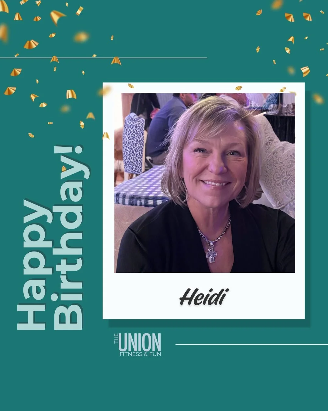 Happy Birthday, Heidi 🎉

Today we&rsquo;re celebrating Heidi and the grounded, strong energy she brings to The Union.

Heidi keeps things simple, direct, and effective, and she&rsquo;s all about helping people feel stronger and more capable every ti