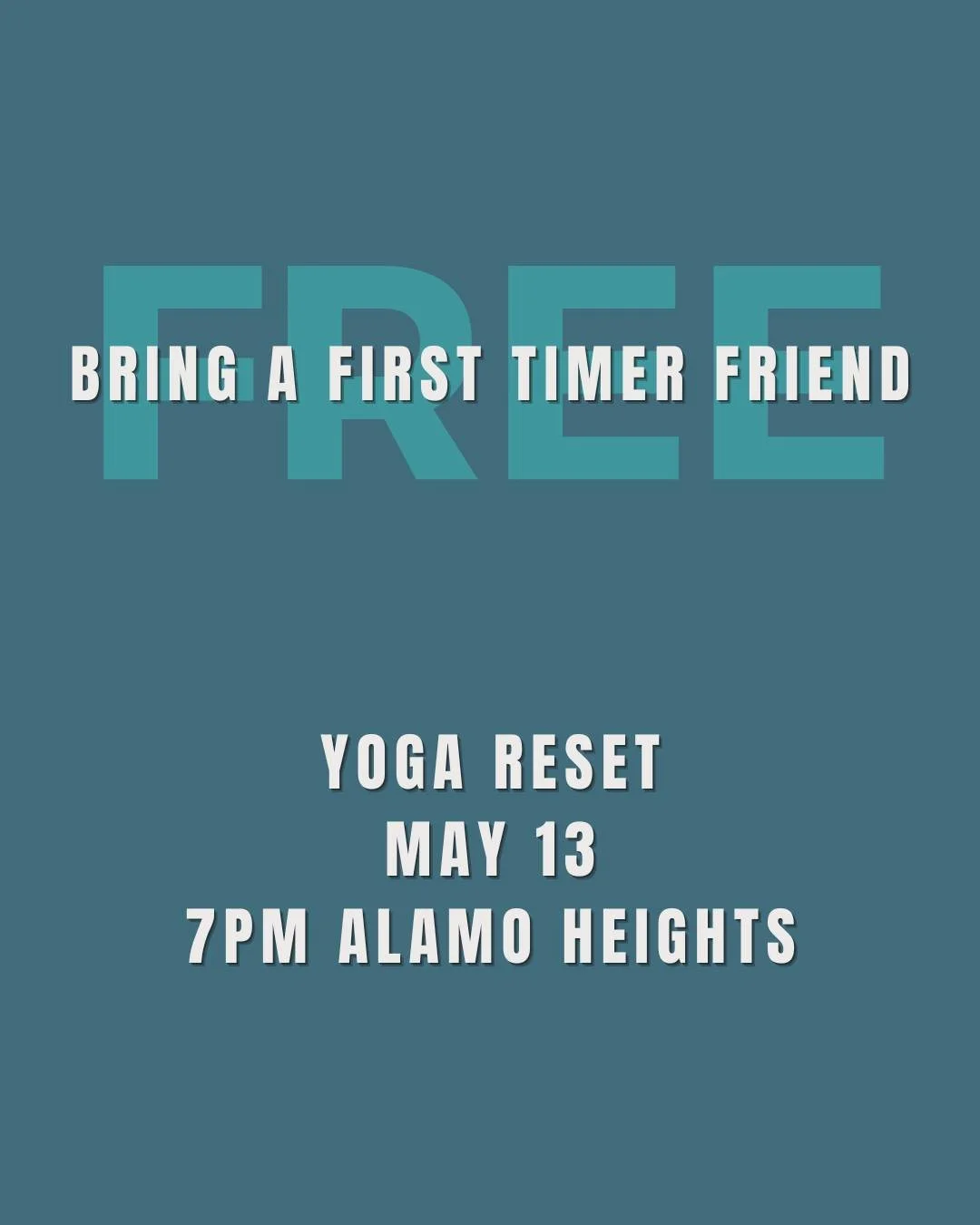 Turn your ME time into WE time!  Text your bestie who's NEW to The Union and feel all the good vibes at Yoga Reset!
 Sign up here: https://momence.com/l/ElhvOPL4
Use Promo Code: RESET0513
