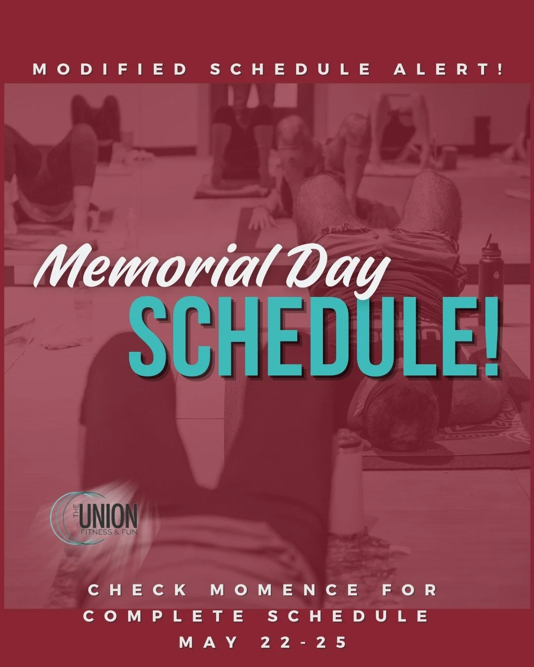 We are OPEN all weekend!  Check out the current lineup and reserve your spot by booking through Momence.