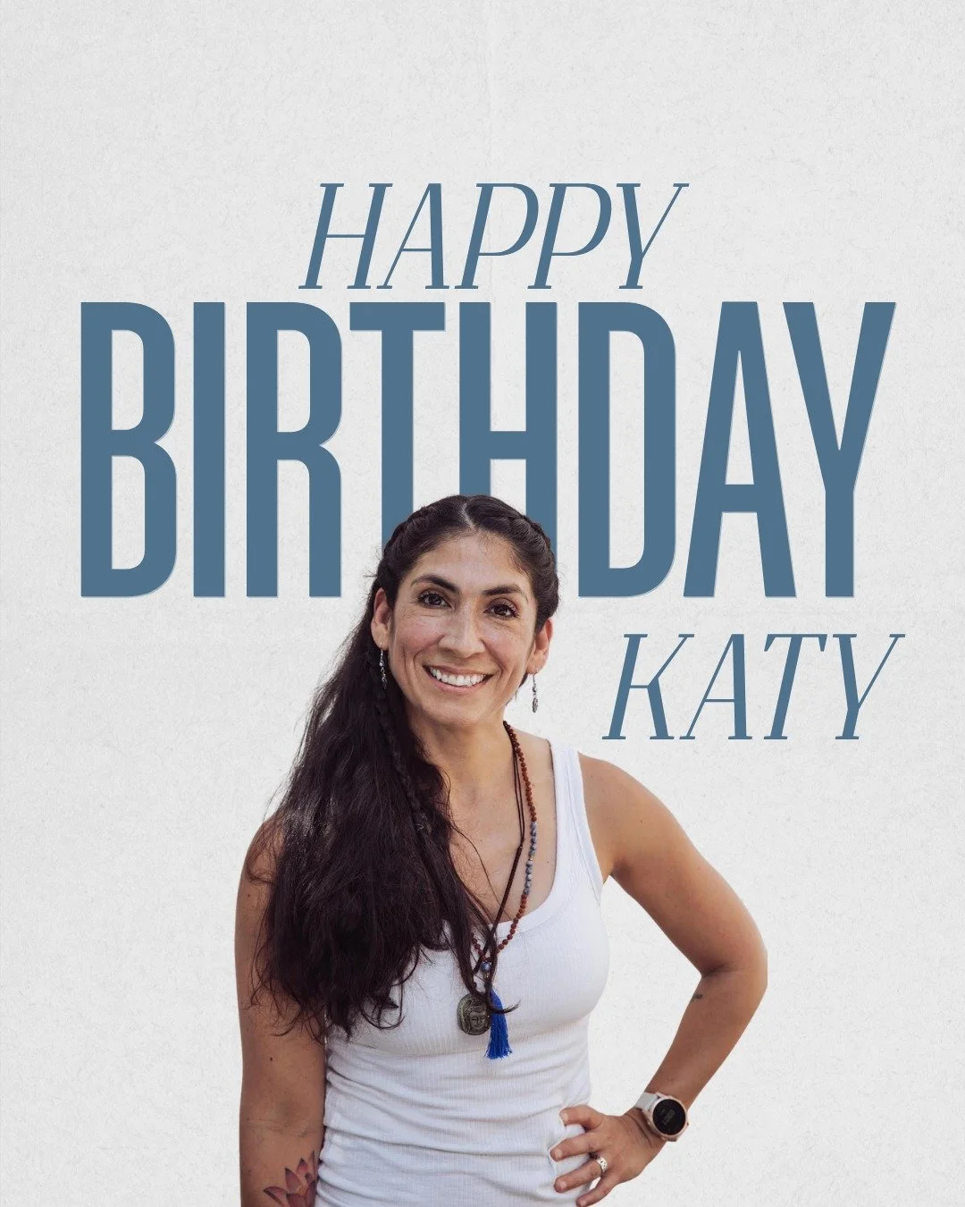 Happy Birthday, Katy 🎉

Today we're celebrating Katy and the energy she brings to The Union.

Whether she's teaching or taking Bikram 90, Katy is all about getting the heart rate up, putting in the work, and helping people leave feeling alive, energ