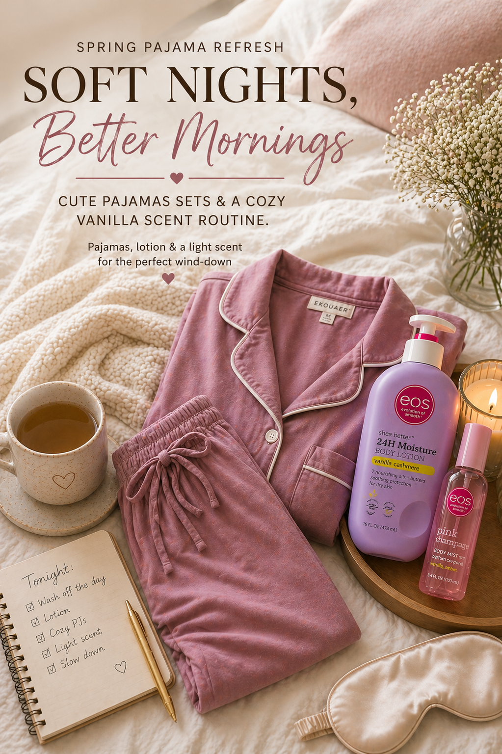 Spring Pajama Refresh: Cute, Comfy Sets I’m Wearing This Season