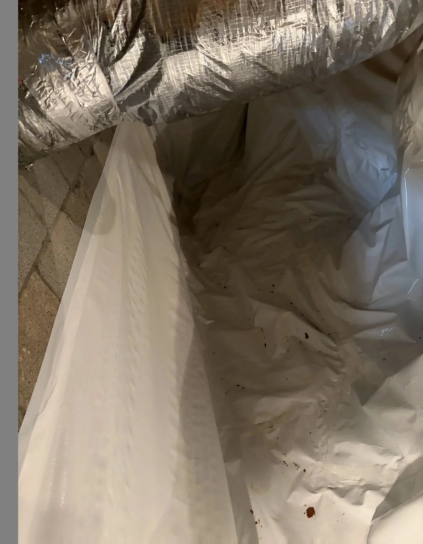 Crawl space wall liner Middle Tennessee