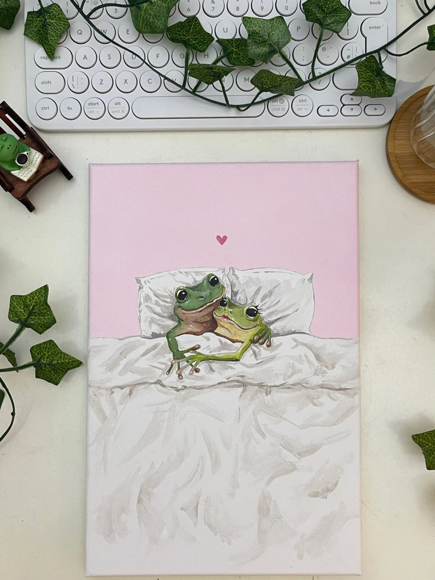 Hoppy Valentine&rsquo;s Day! Sending you all the froggy love 🐸❤️