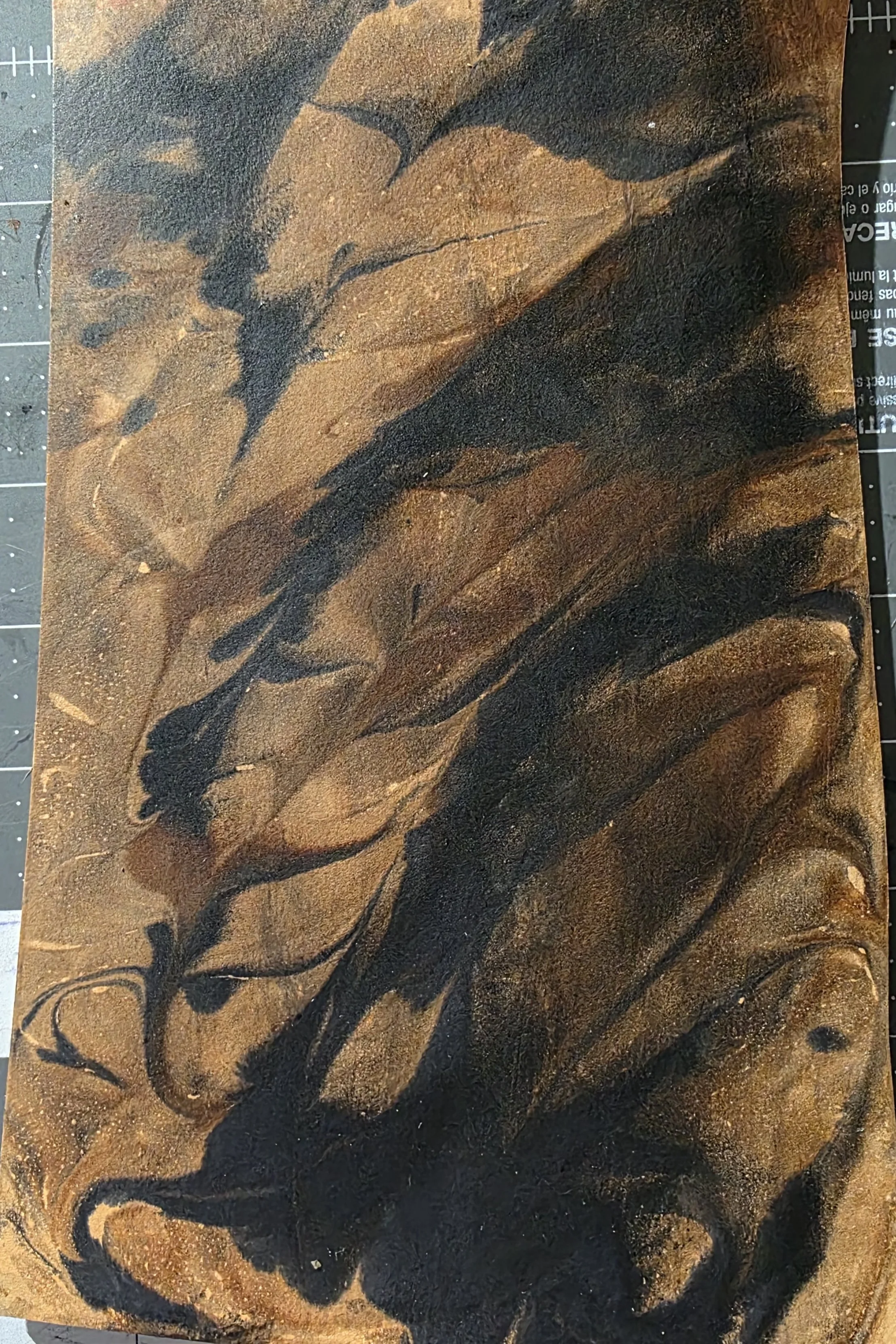 Black and Brown Marble