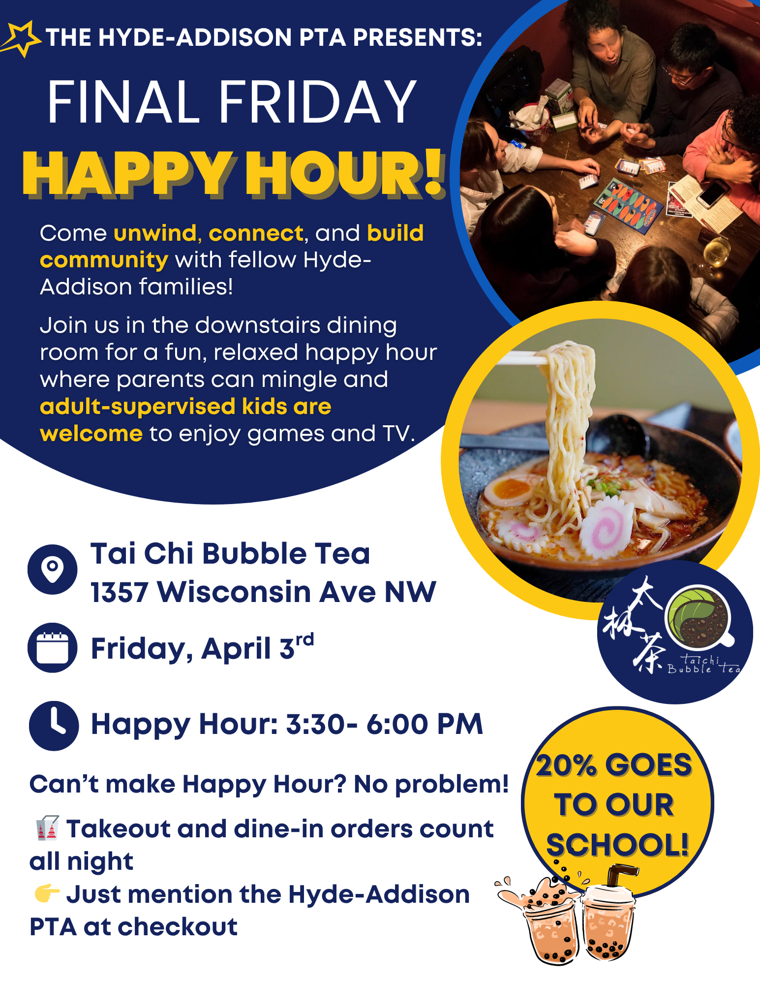 Final Friday Happy Hour!