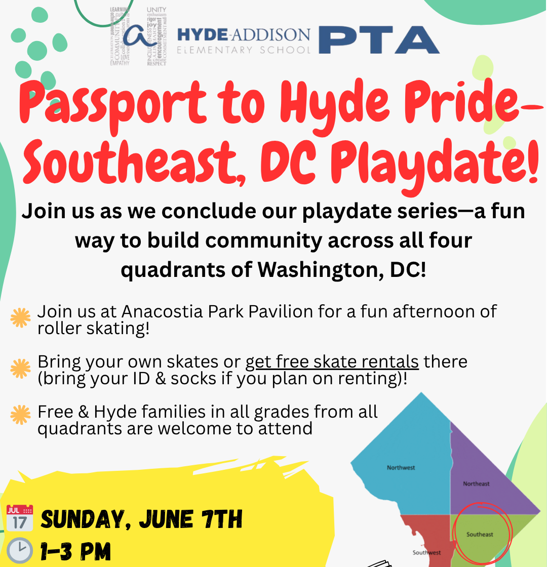 Passport to Hyde Pride: Southeast DC Playdate!
