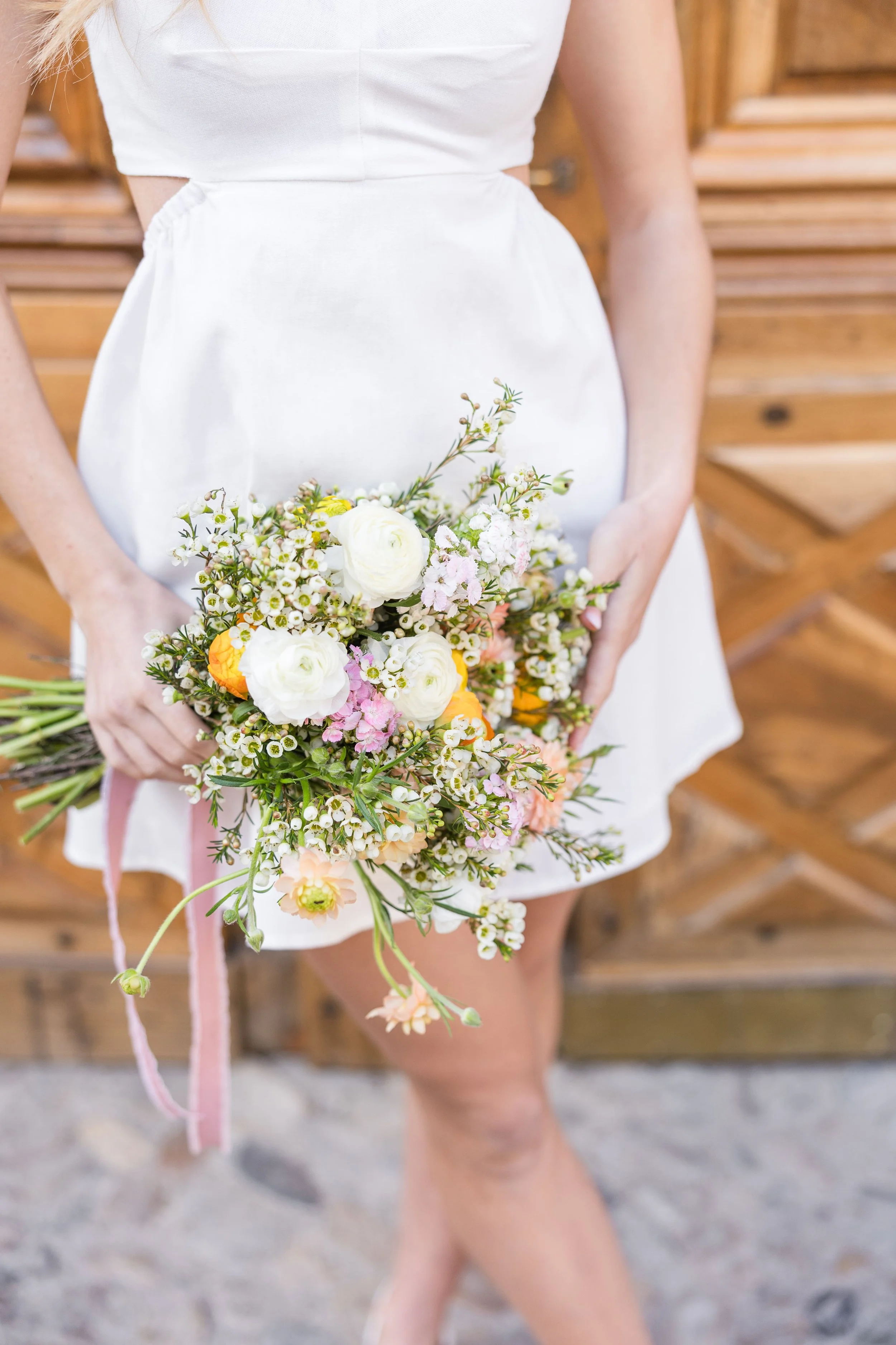 Flowing dress, Provençal vibe