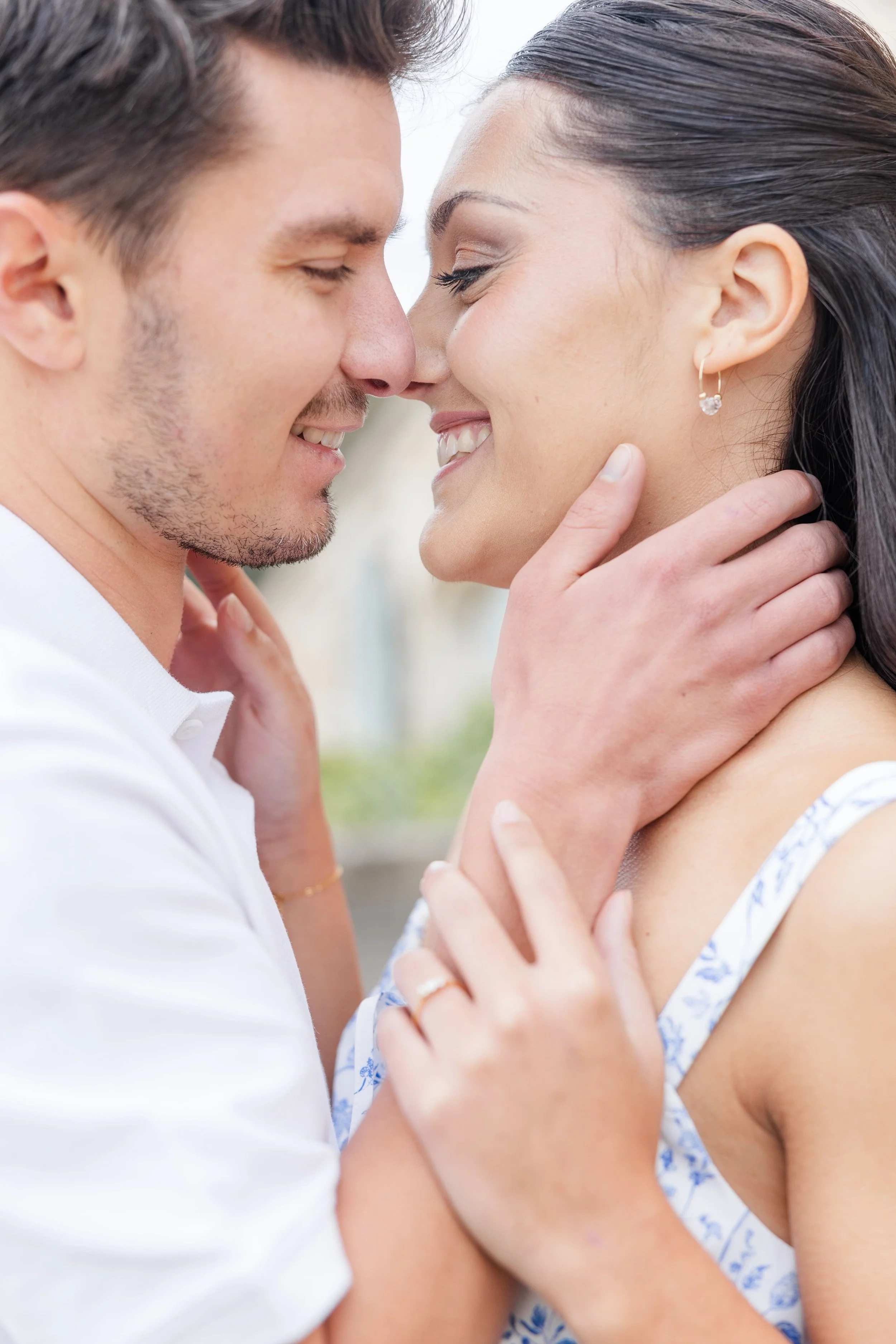 Romantic Couple Close-Up Provence