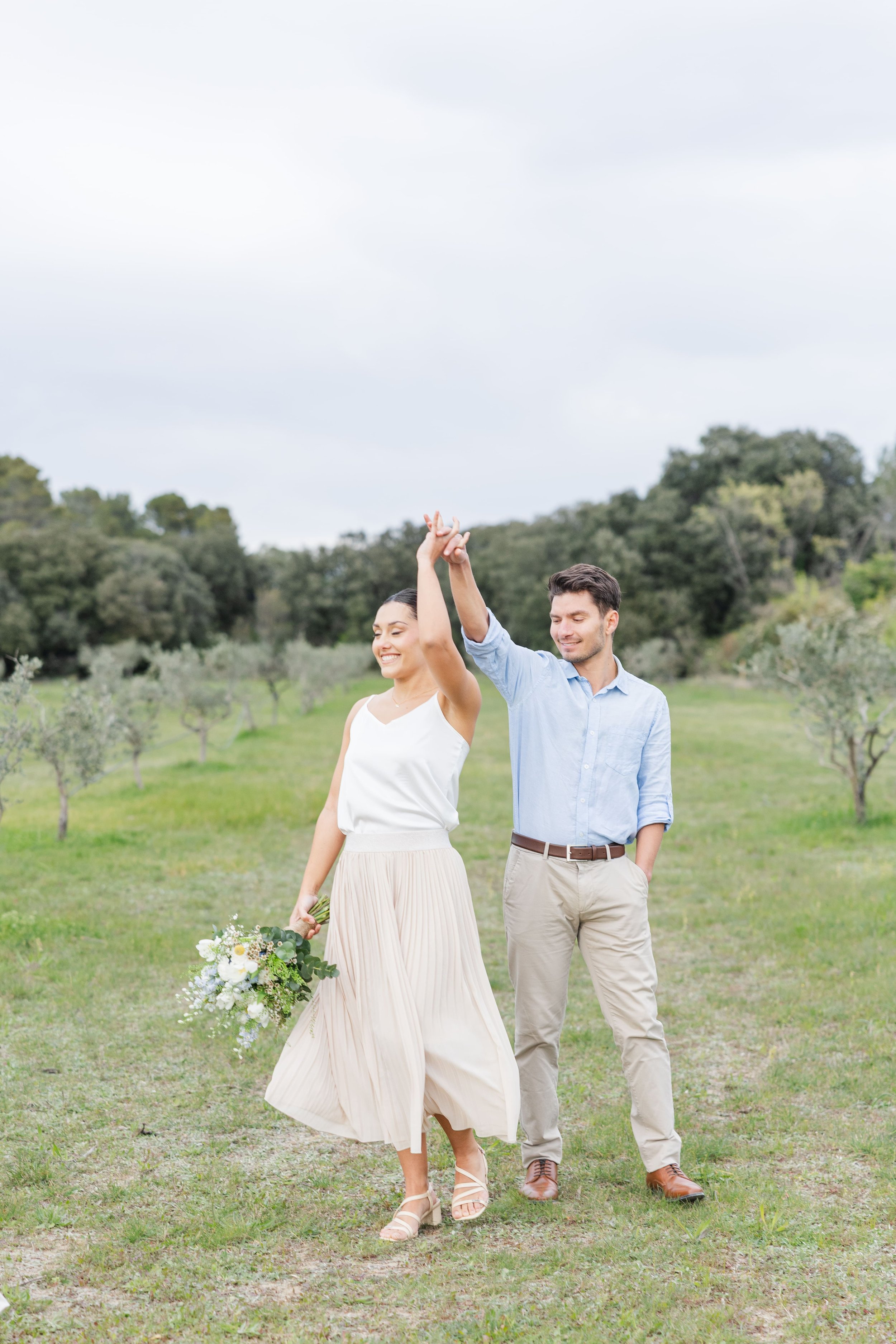 Couple Session Provence Nature