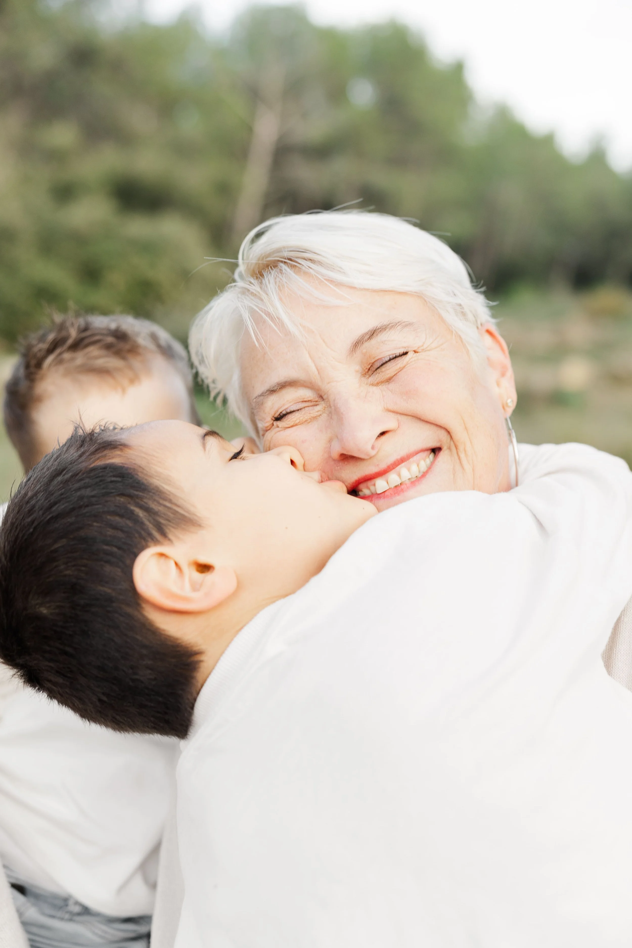 Grandmother Family Moment Provence