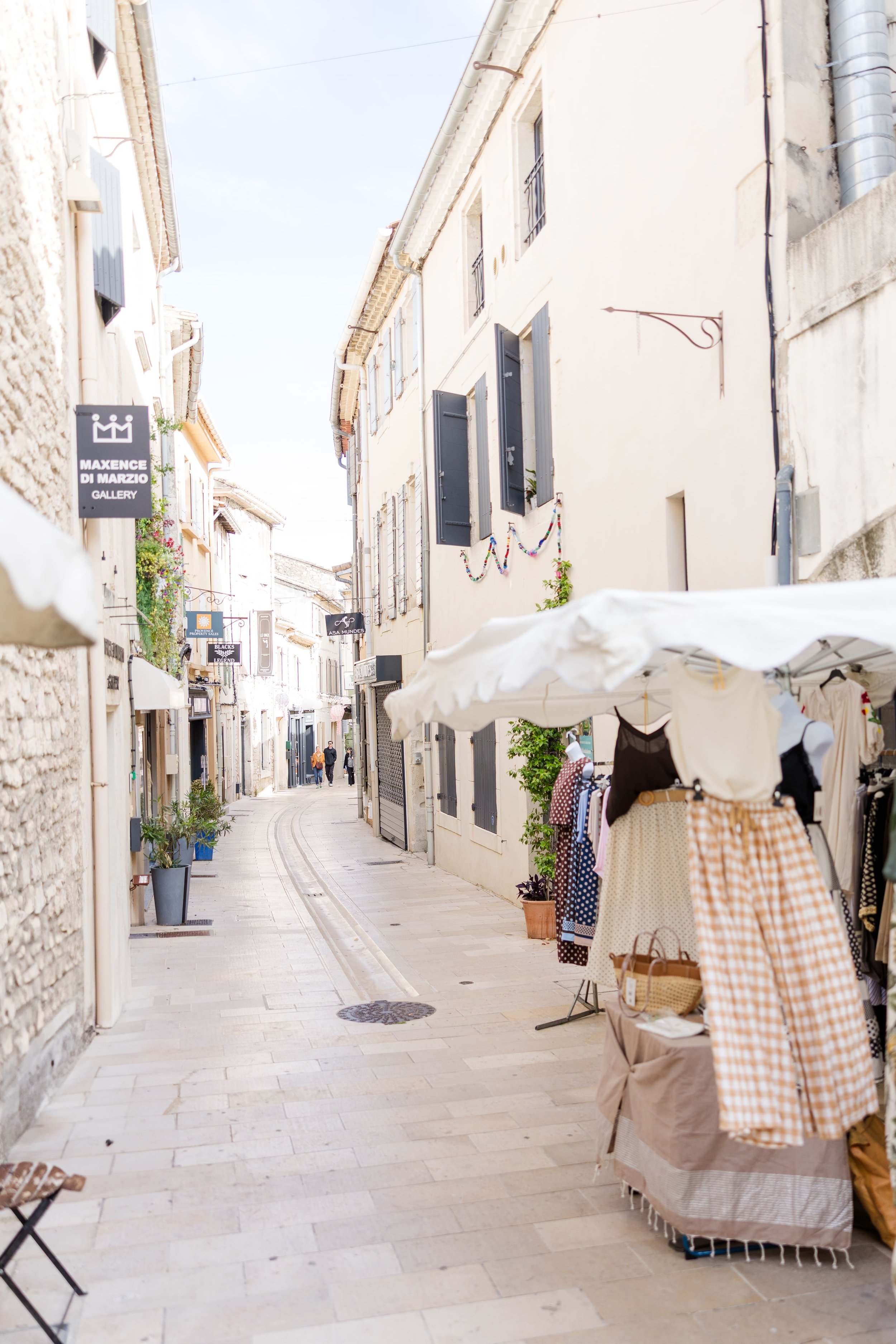 Charming Street in Saint-Rémy-de-Provence
