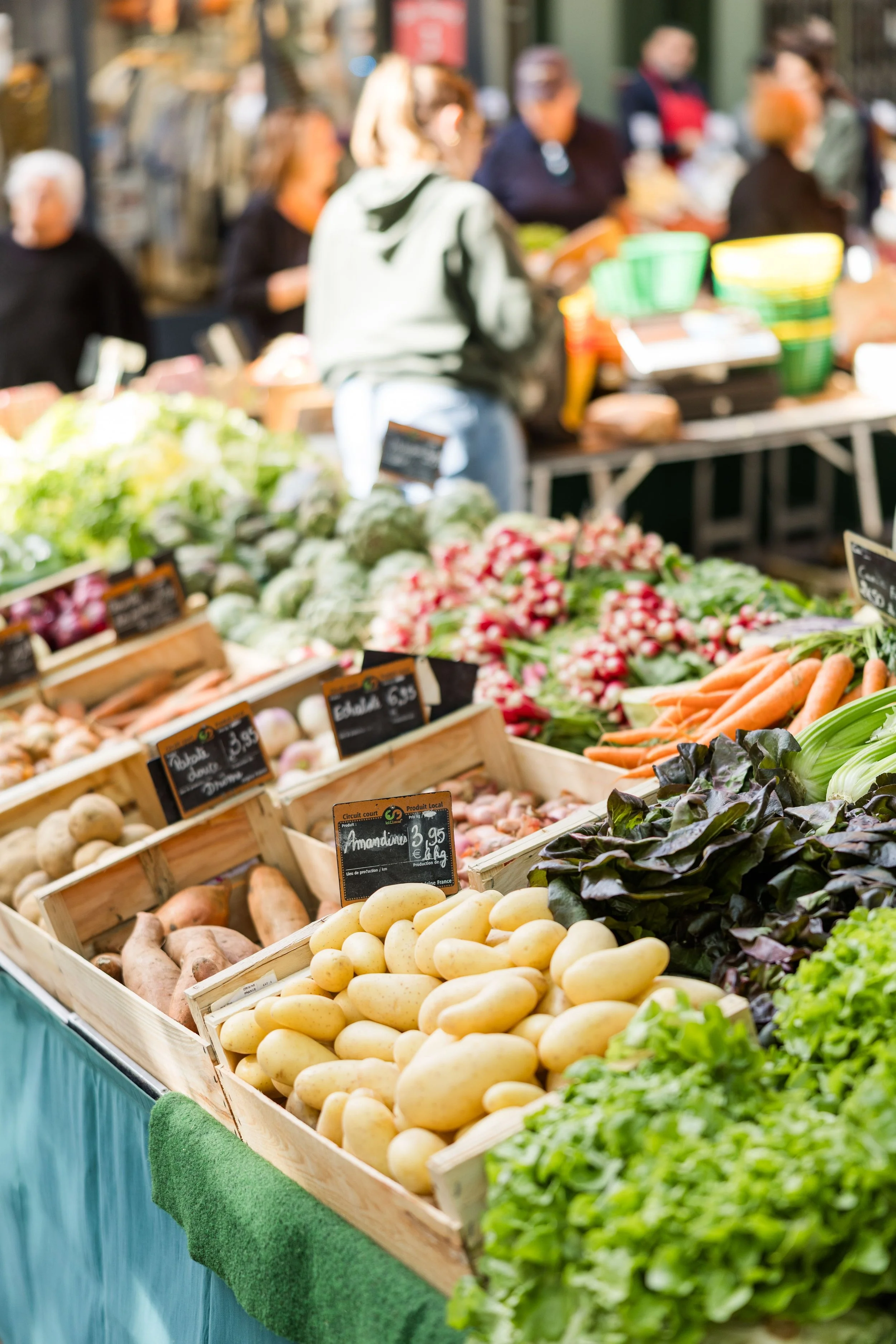Fresh Vegetables at Provence Market Stall