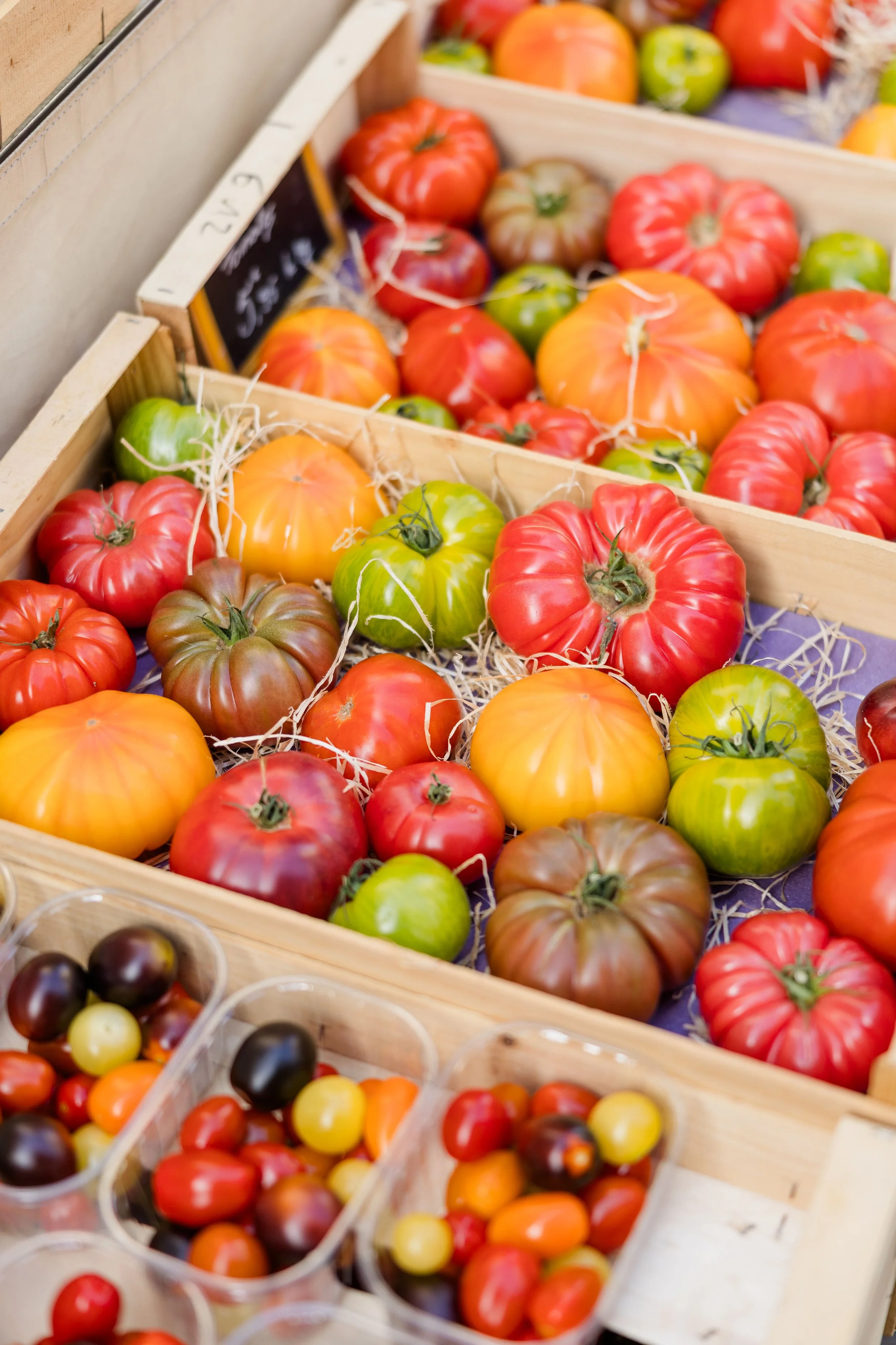 Heirloom Tomatoes at a Provence Market