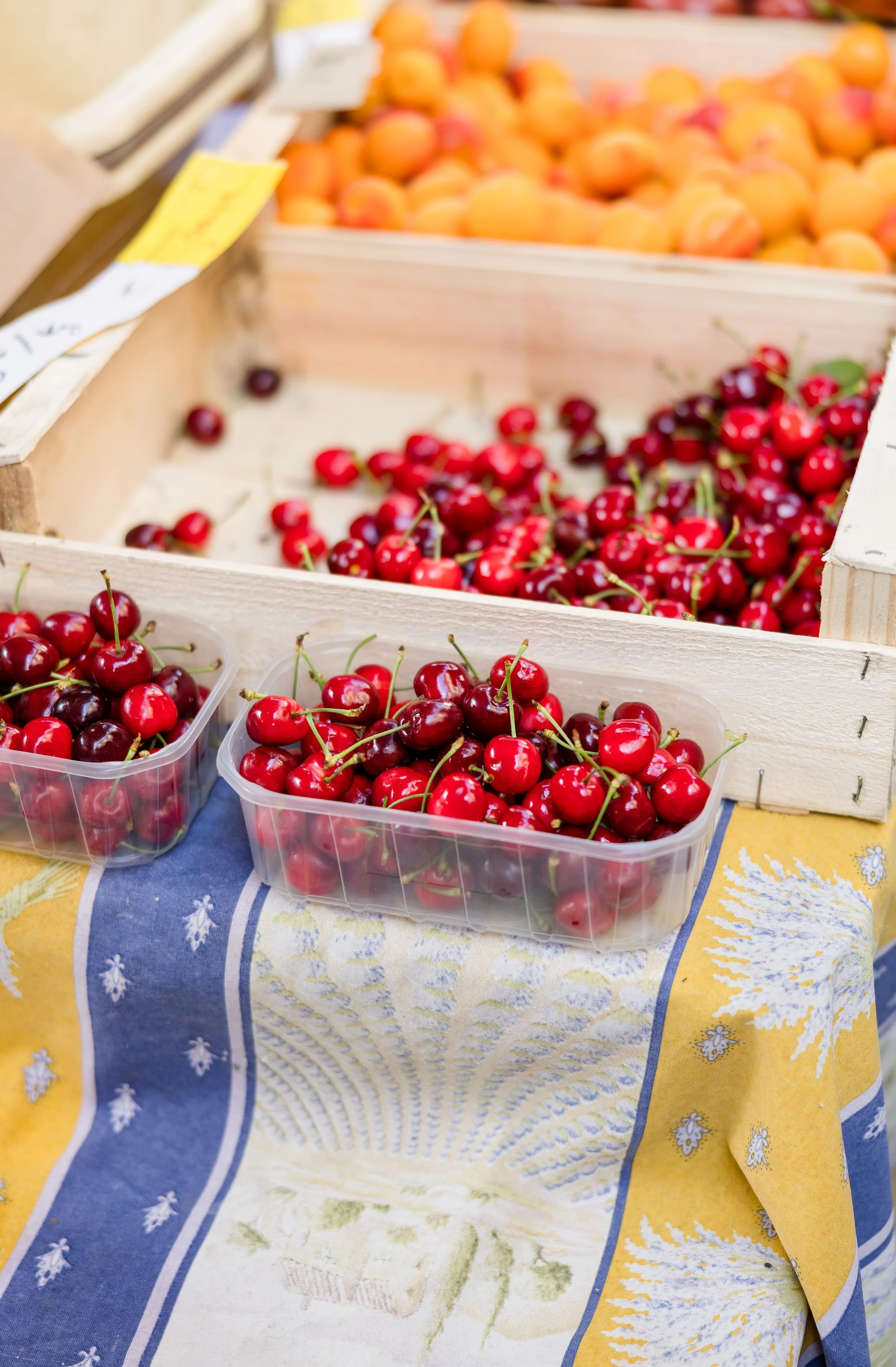 Seasonal-Red-Cherries-Market-Display