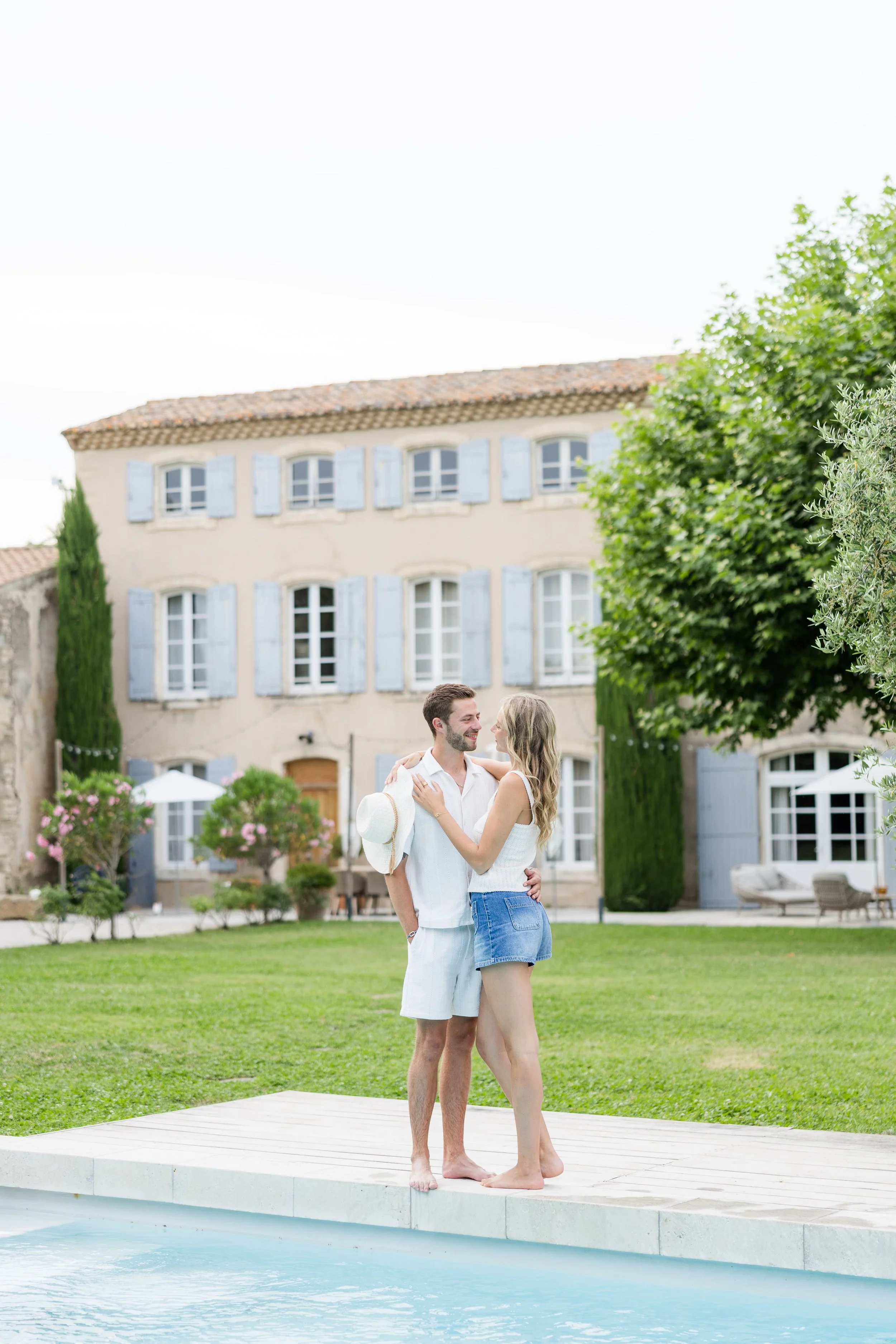 Fine Art Couple Portrait at a Provence Estate