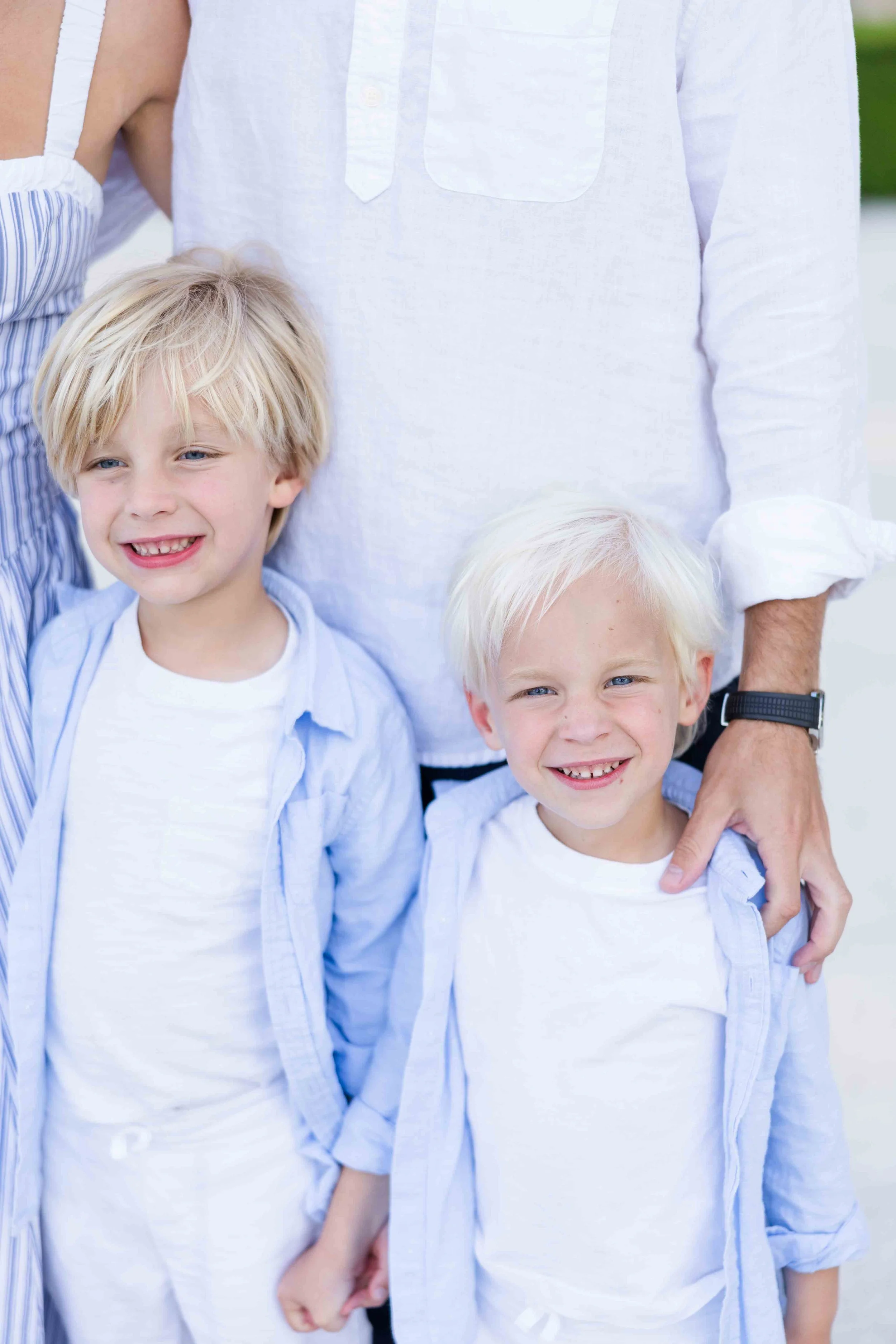 Natural Portrait of Brothers in Provence