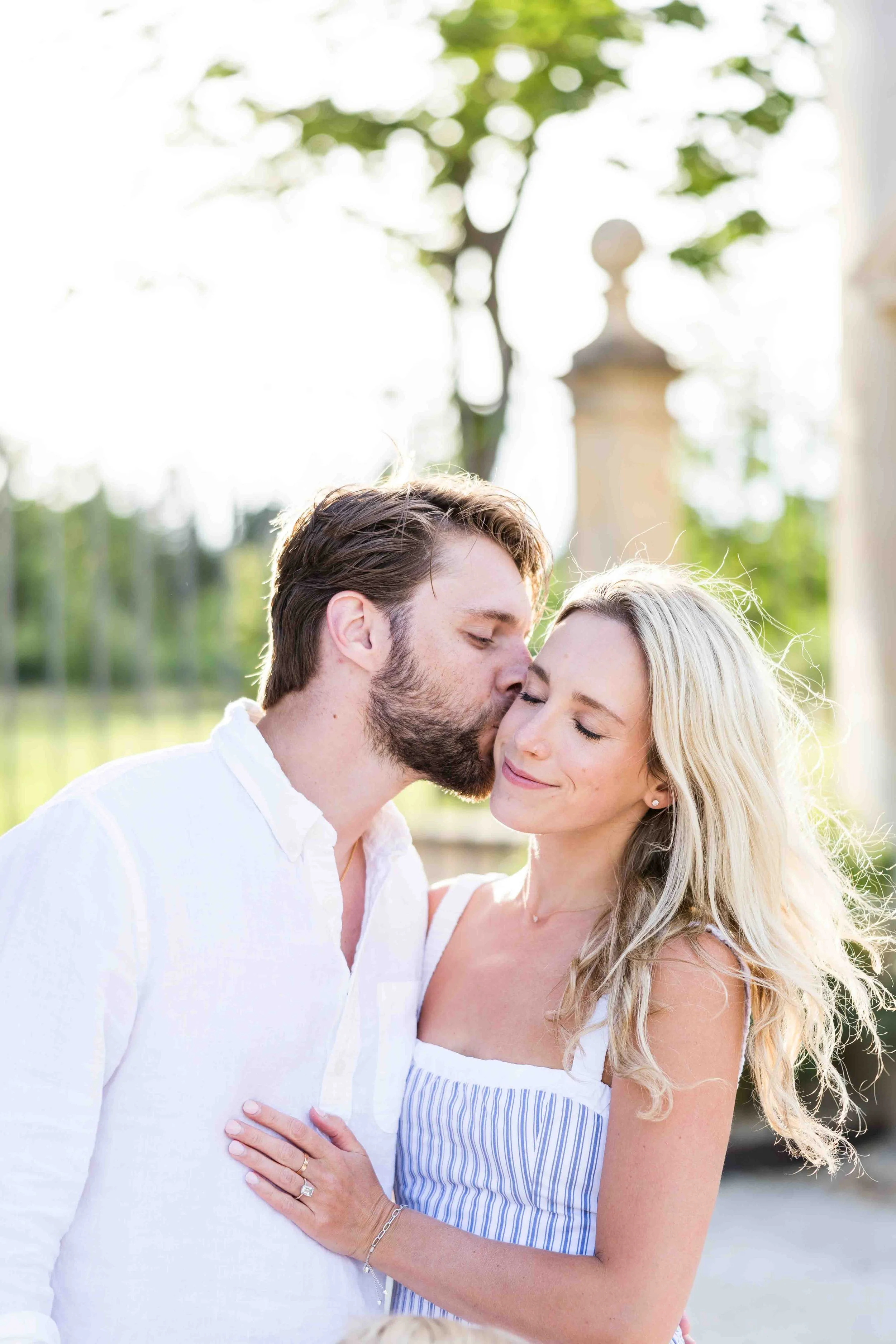 Romantic Couple Portrait in Provence