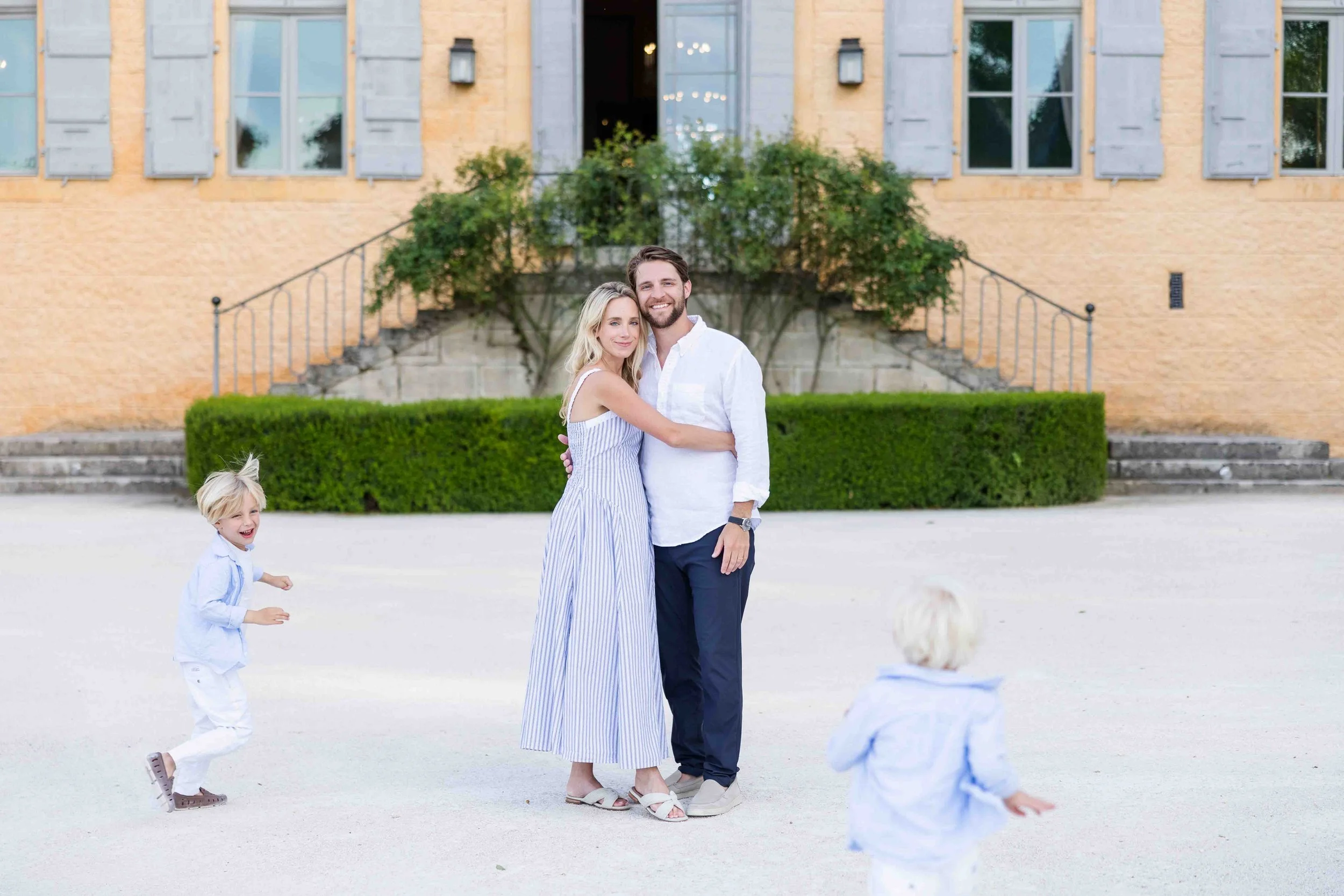 Family Portrait at Château de Fonscolombe