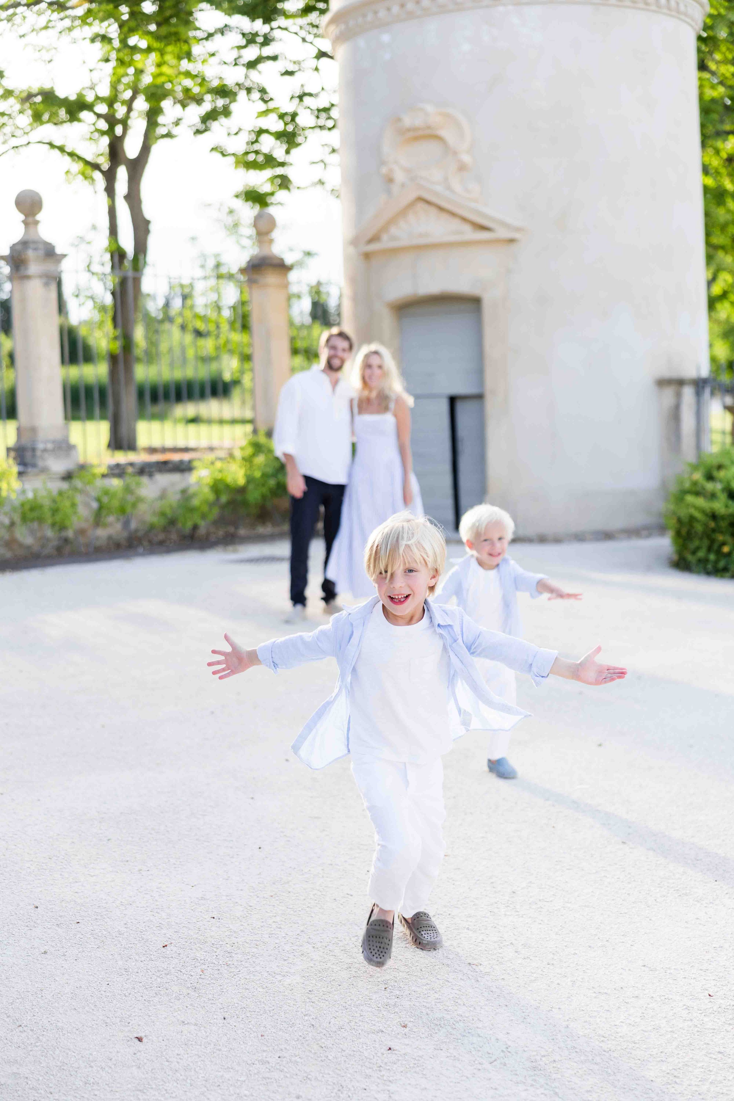 Playful Child Portrait Provence