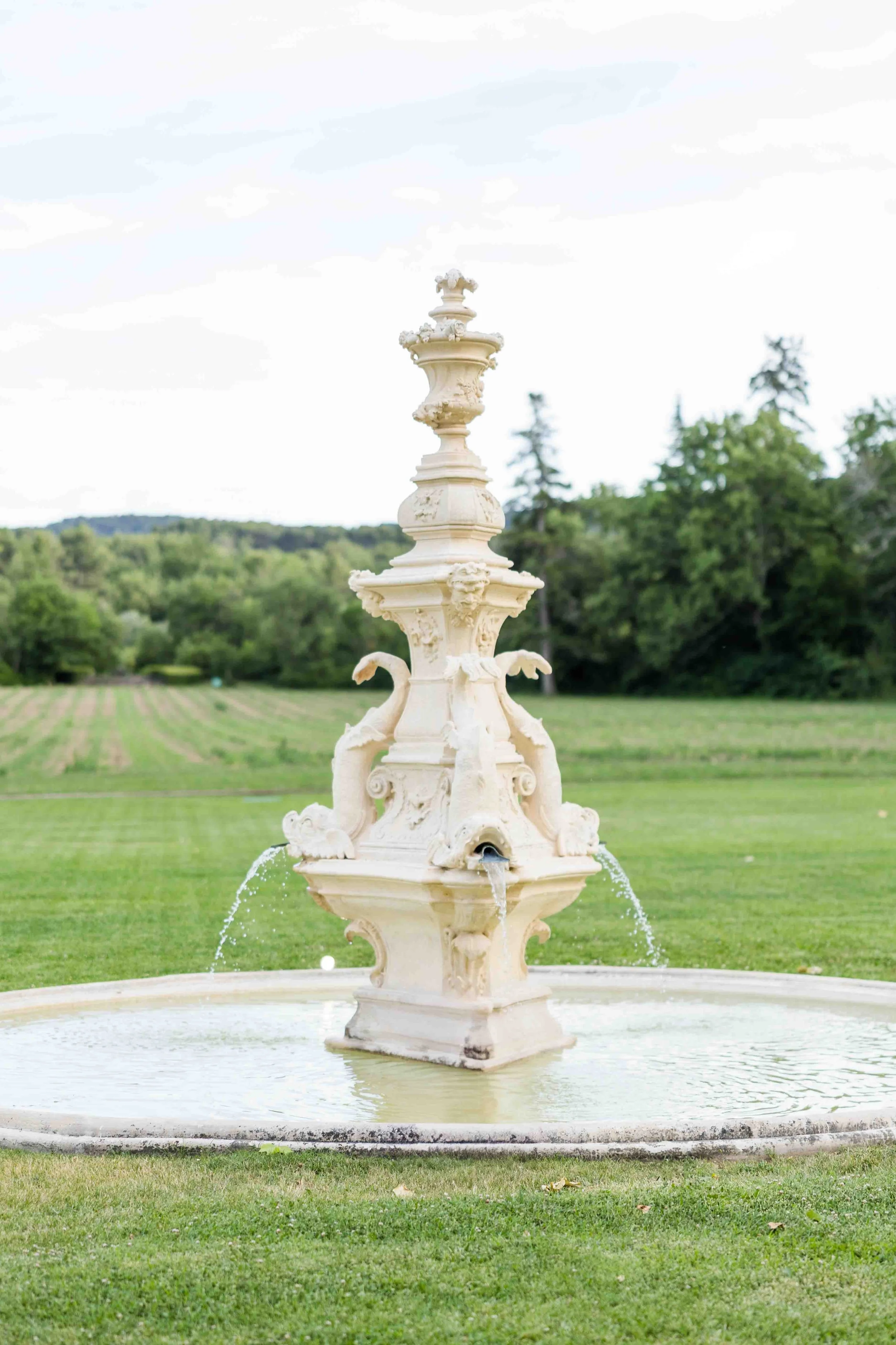 Château de Fonscolombe Fountain