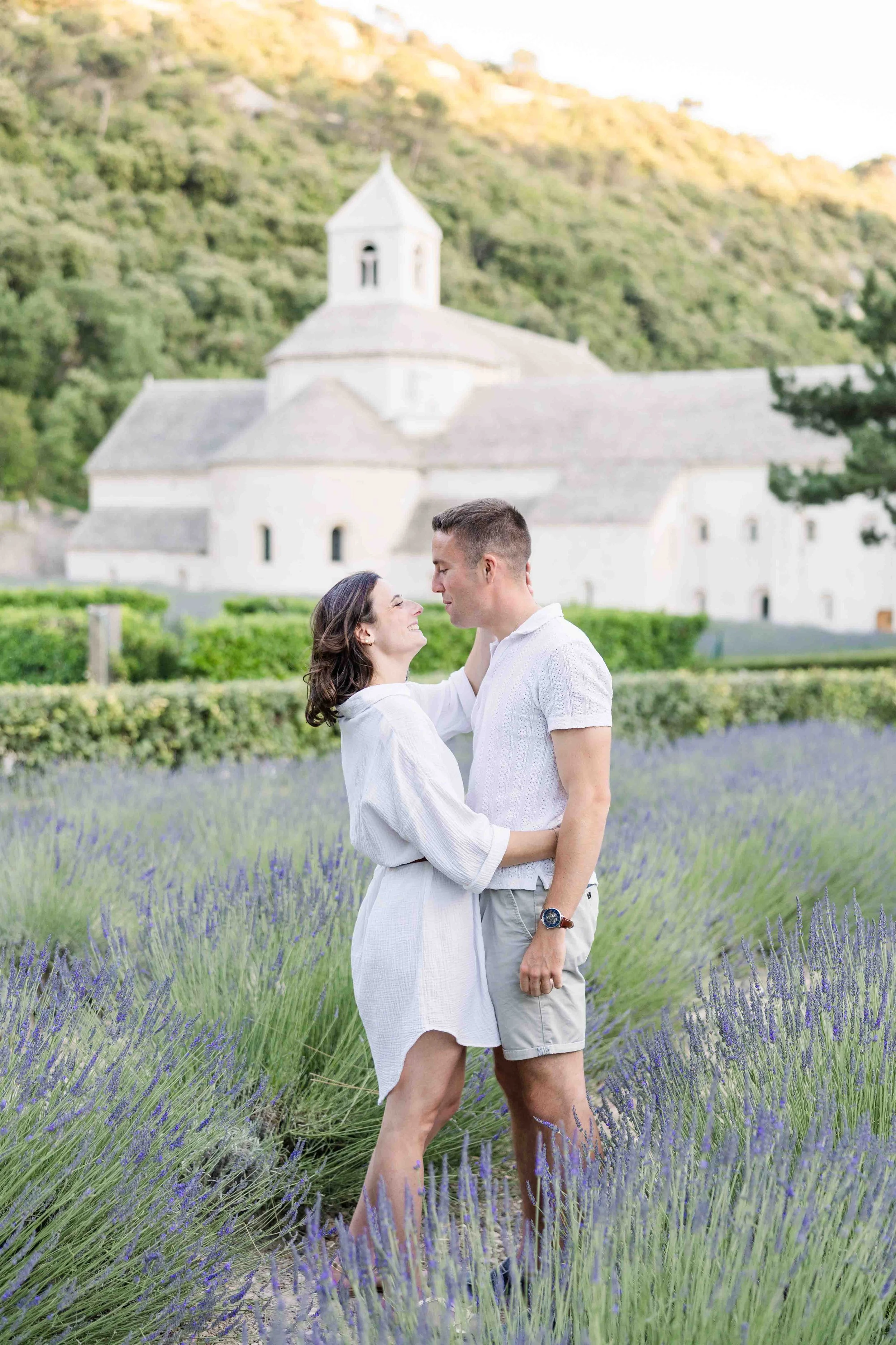 Lavender Field Couple Photography in Provence