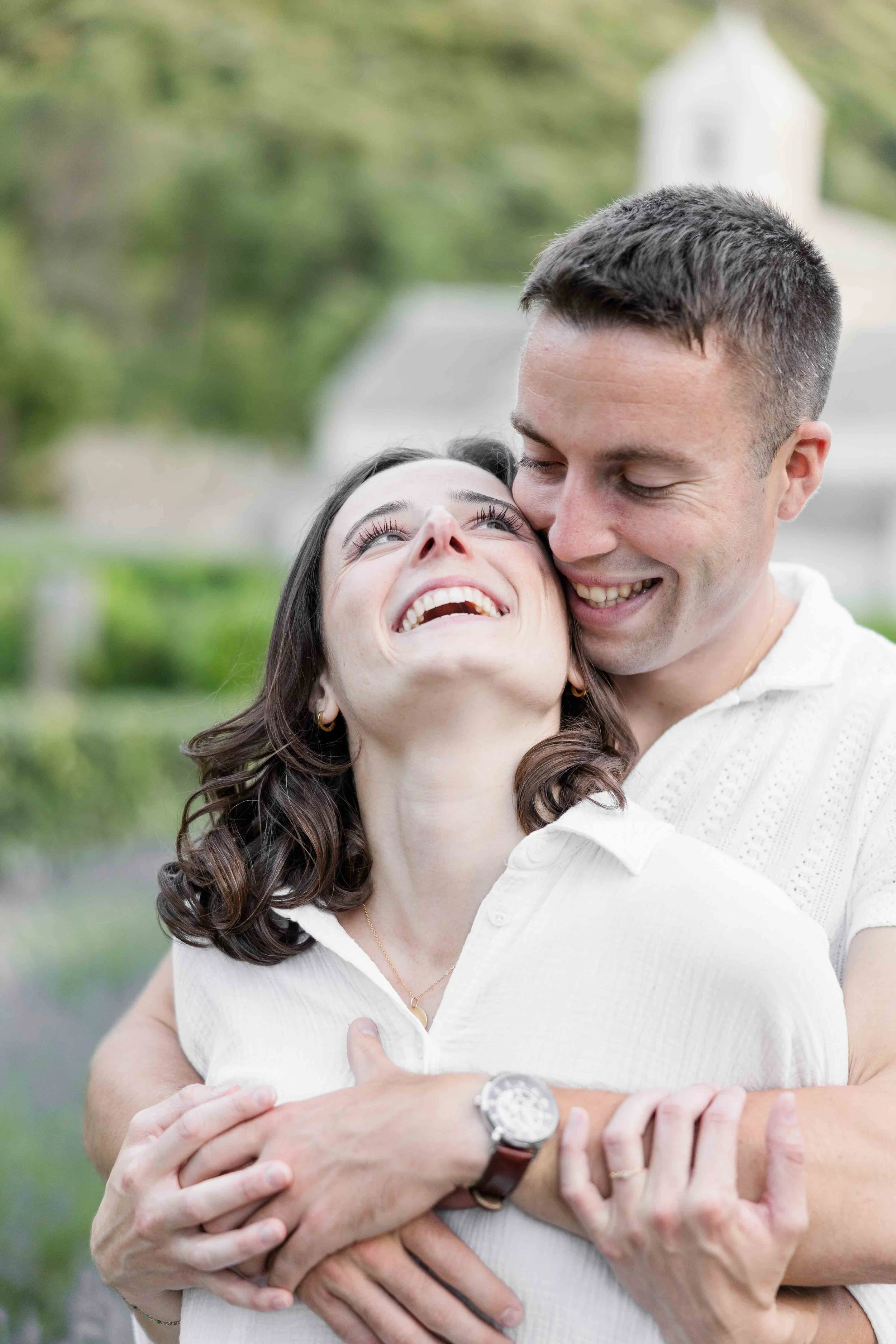 Joyful Engagement Session in Provence