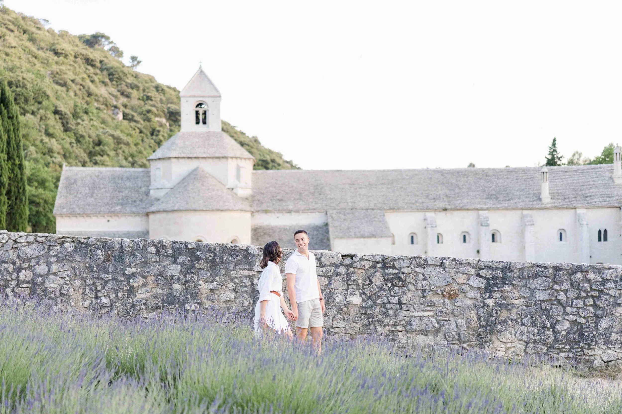 Romantic Walk Near Abbaye de Sénanque