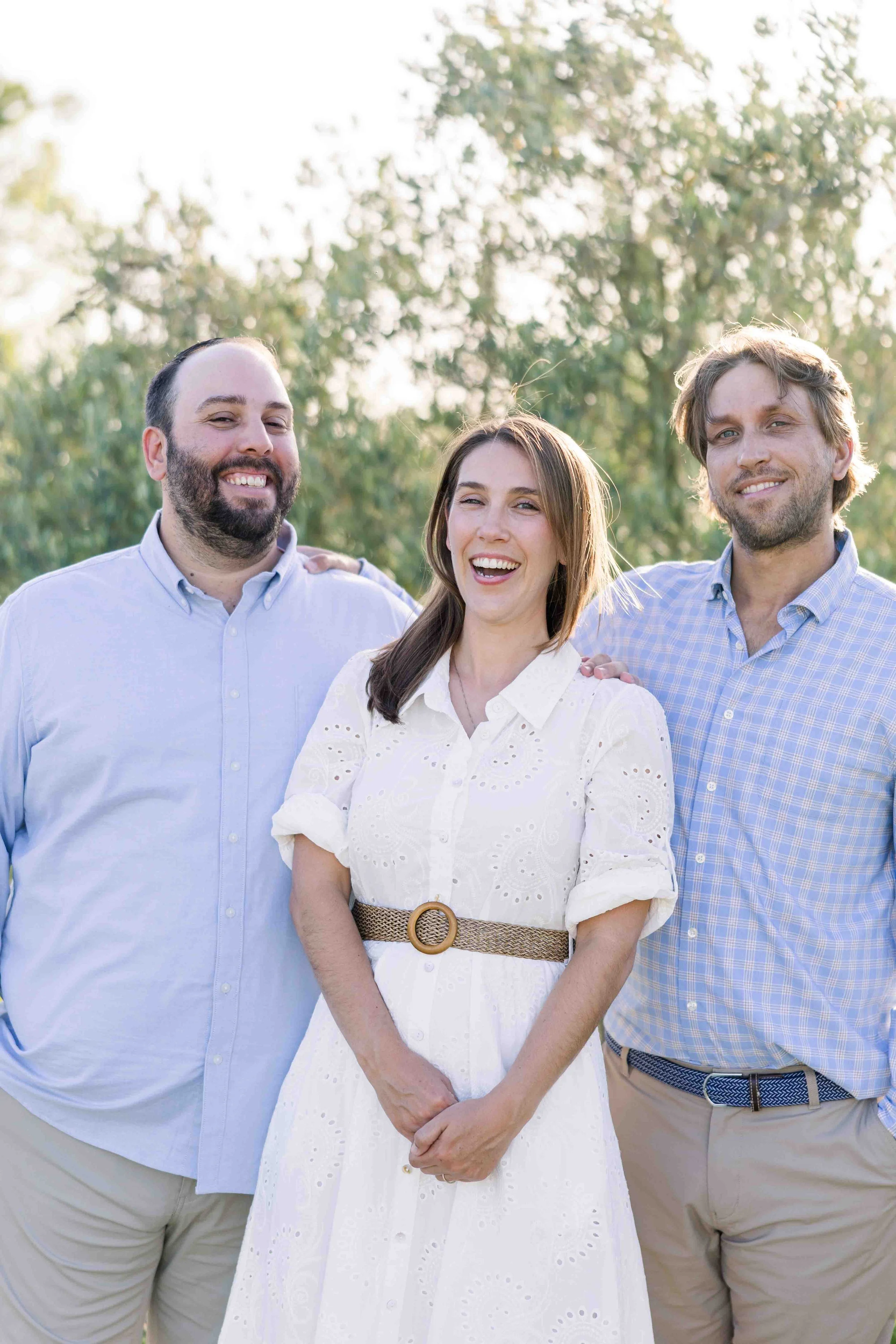 Adult Siblings Portrait Provence