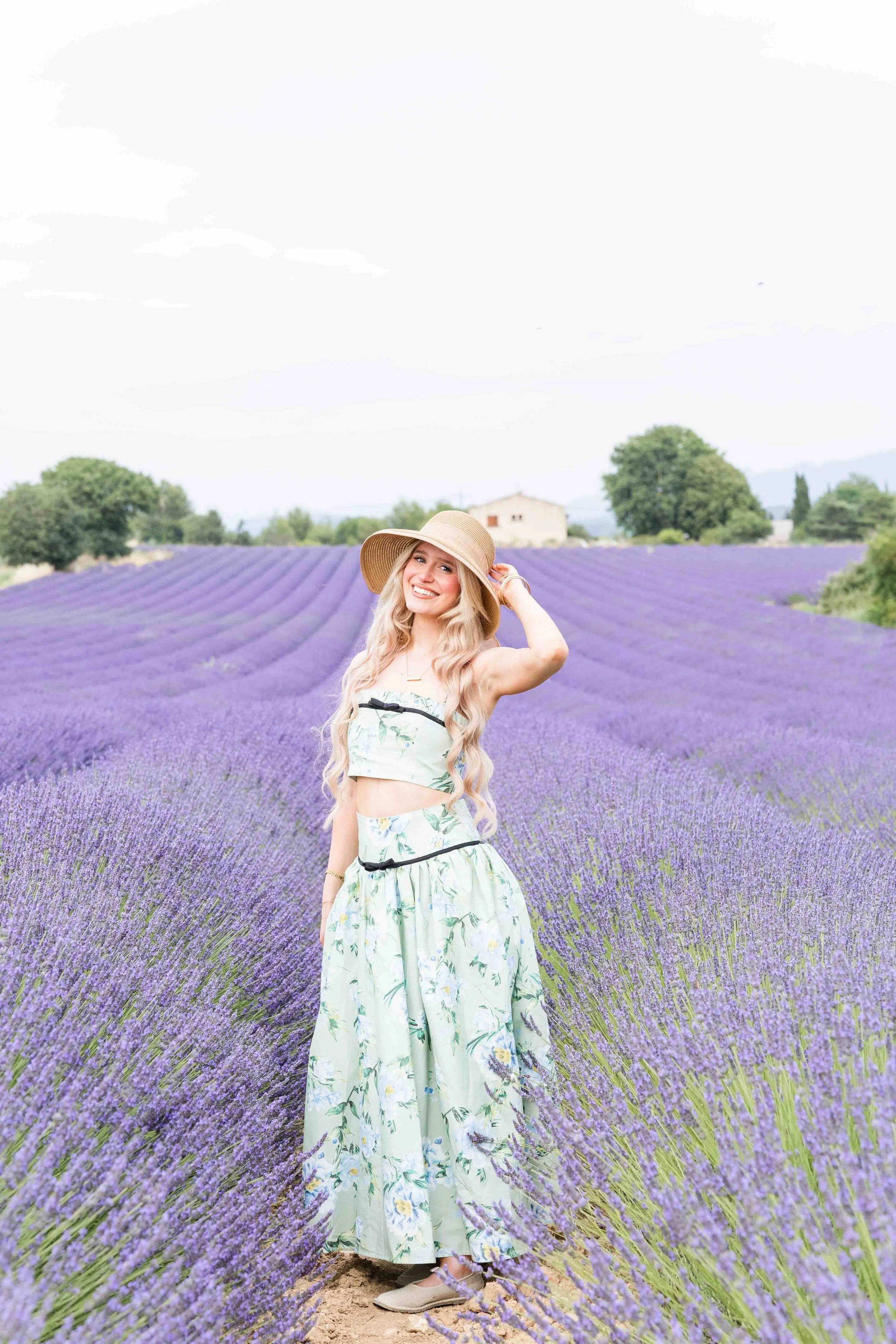 Lavender Field Portrait Session in Provence