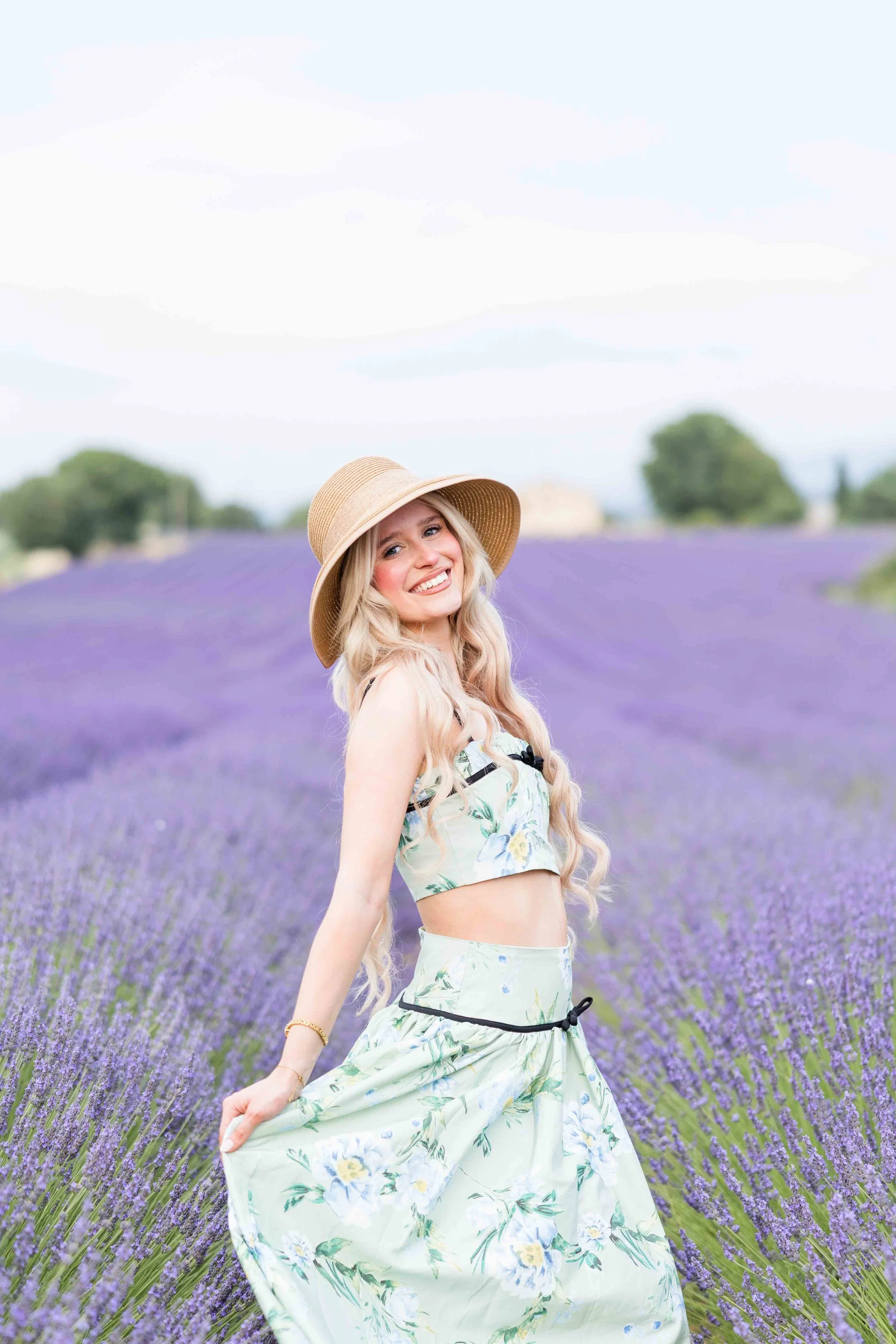 Summer Lavender Portrait