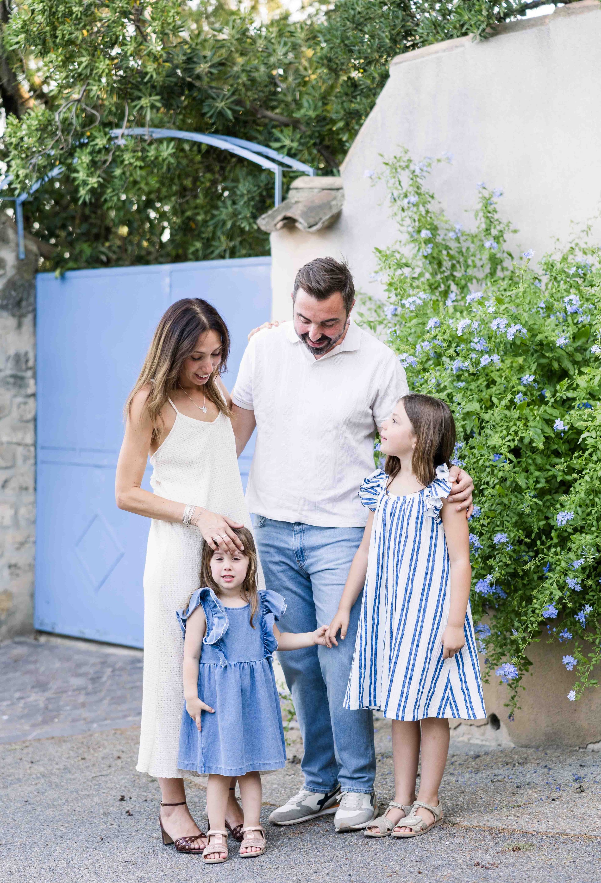 Authentic Family Photos in a Provençal Village