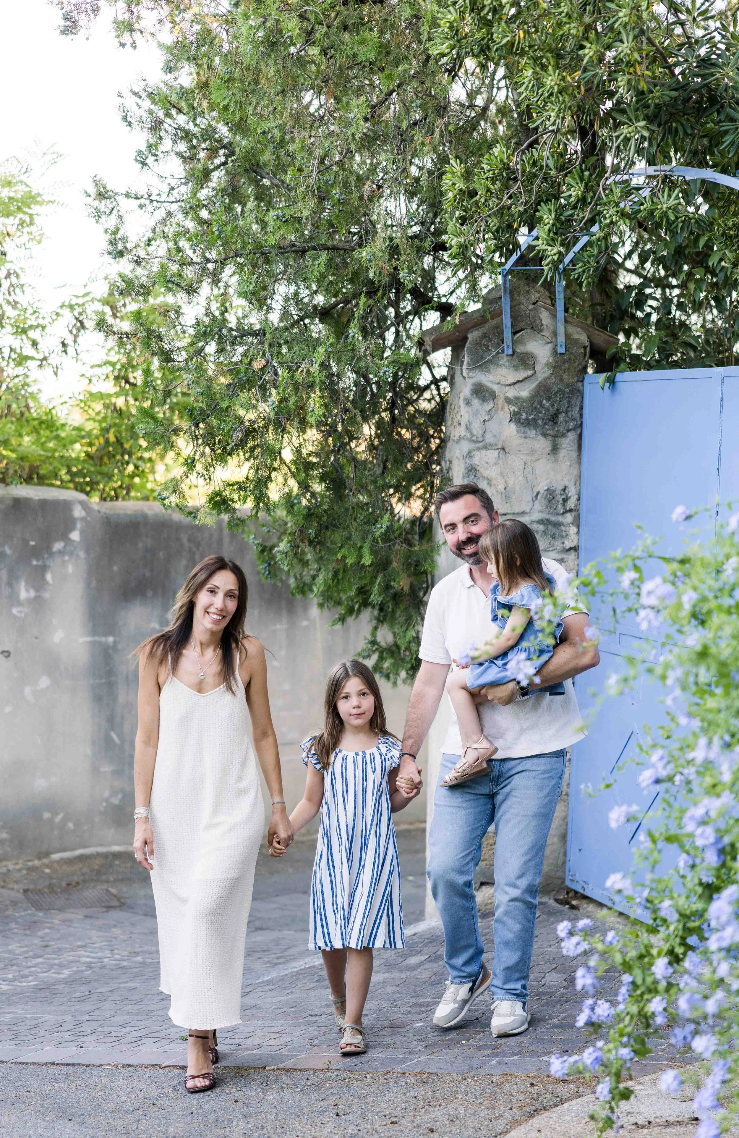 Family Stroll Through Provence